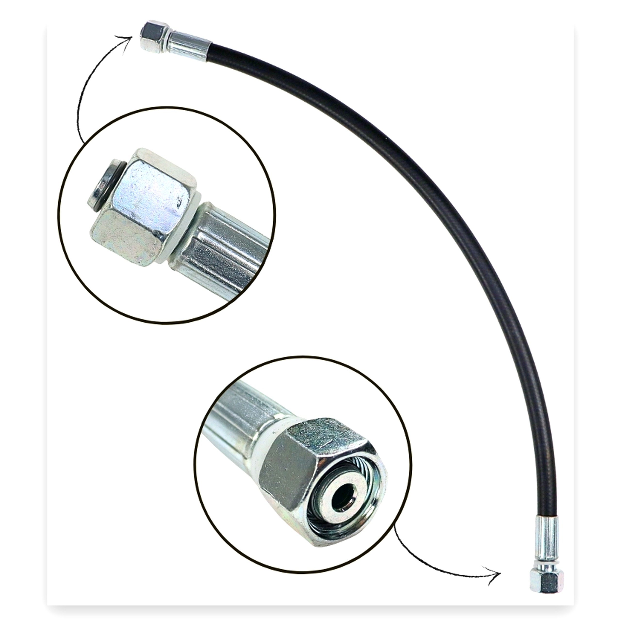 3389089c9dcbb294ee79568554f59754.jpg Przewód hamulcowy M16x1,5 L-550 mm pneumatyczny IVECO PROKOM