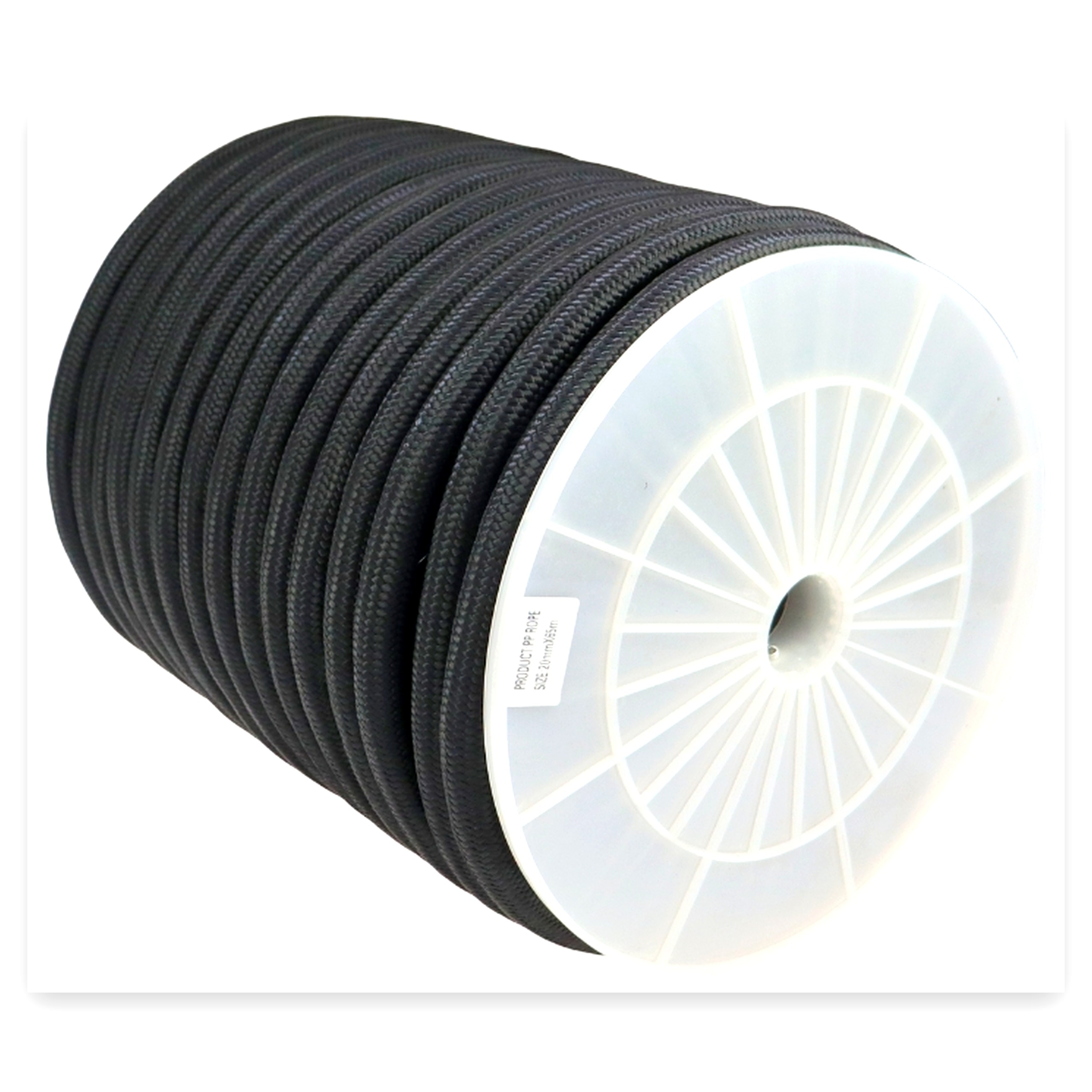 33c893d8b7290cd41ba57e22a6f774a3.jpg Lina polipropylenowa pleciona FI-20,0 mm szpula rolka 65mb(sprzedawana