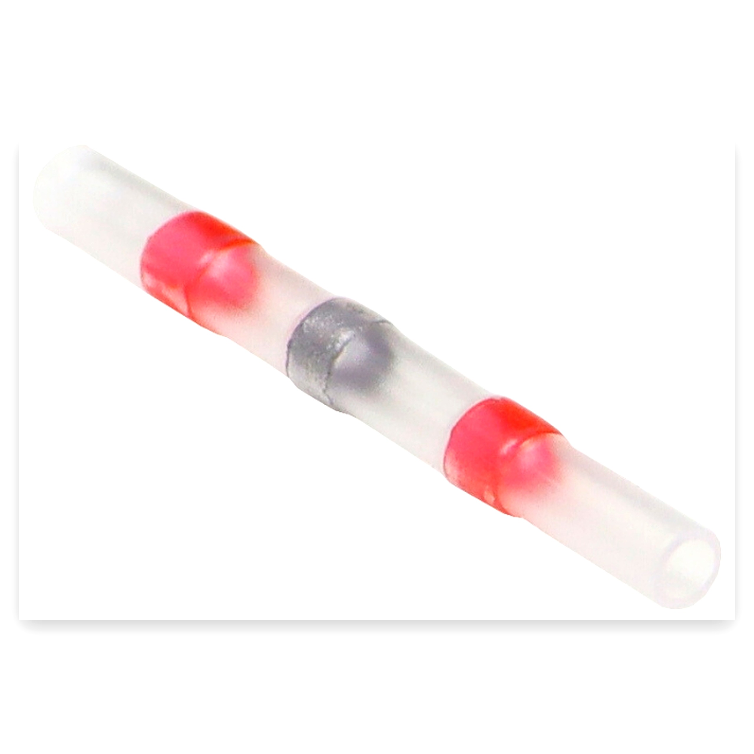 Szybkozłącze termokurczliwe z cyną FI-2,7mm na przewód 0,5-1mm2 (sprzedawane po 20szt) ELMOT