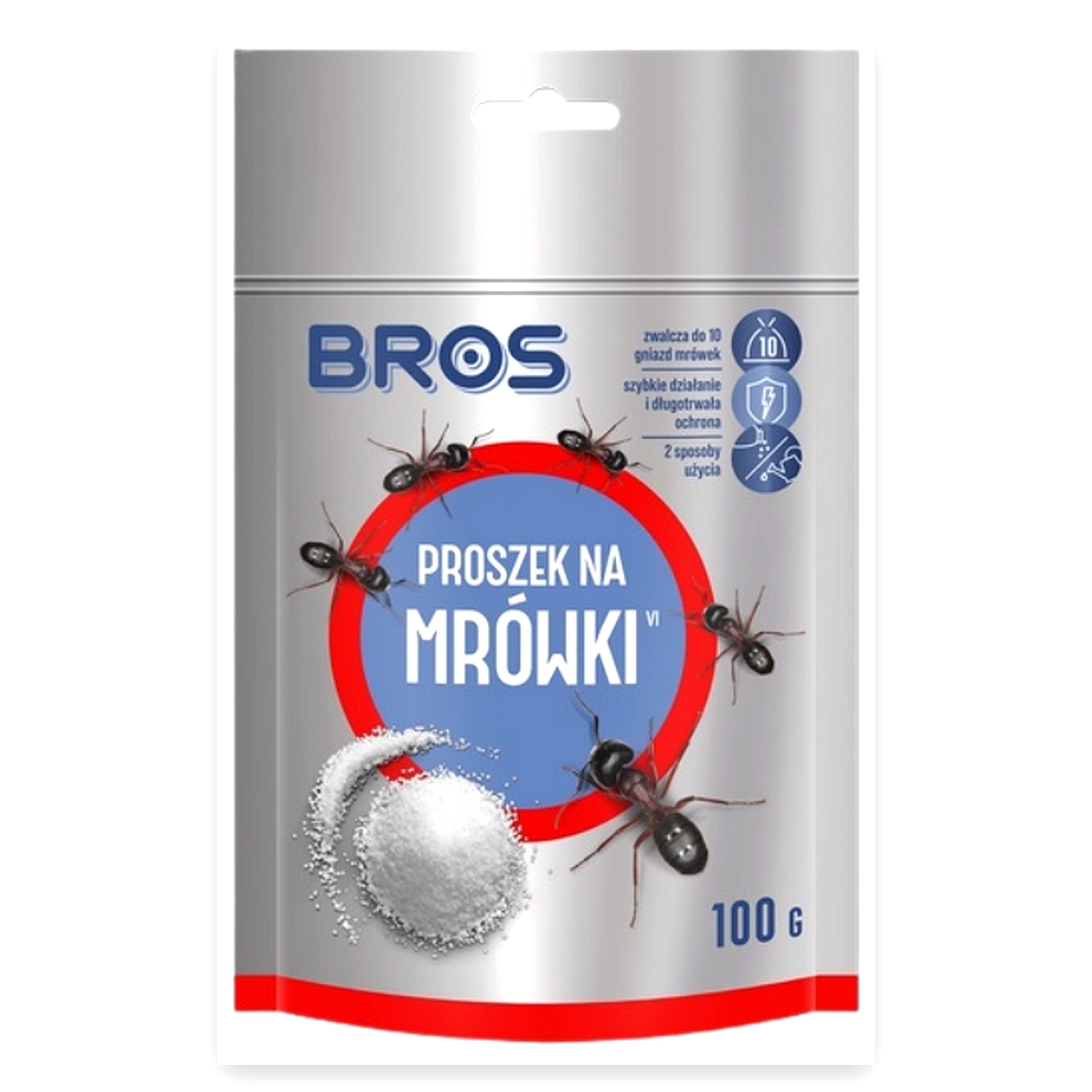 3909a03404b97e7dcfcf043d07958af2.jpg Środek proszek biały na mrówki ogrodowe 100g Mrówkofon Bros