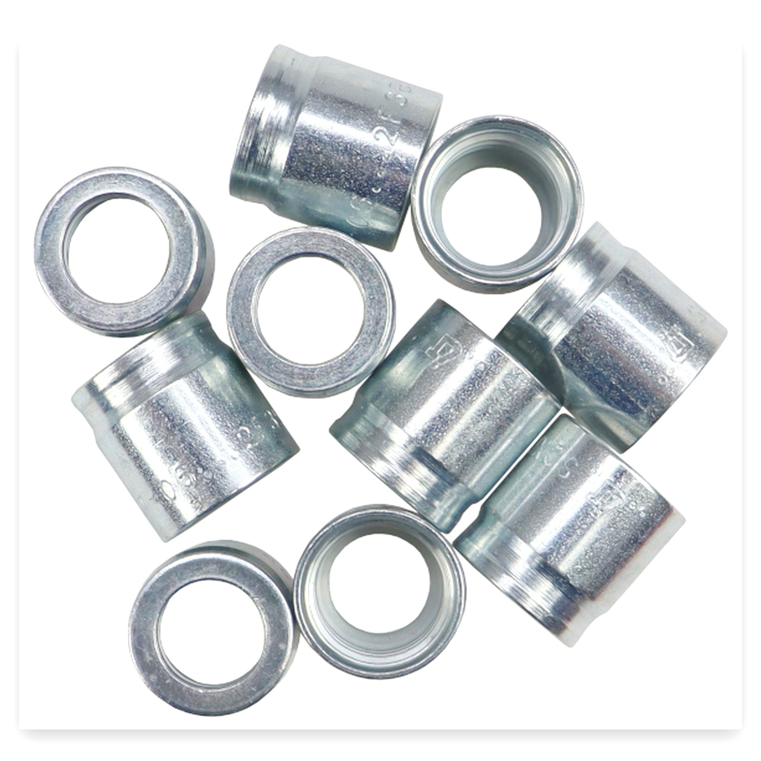 Tuleja zaciskowa DN10 węża 1SN 1SC 2SC DN10 (sprzedawane po 10) Premium HYDRAL