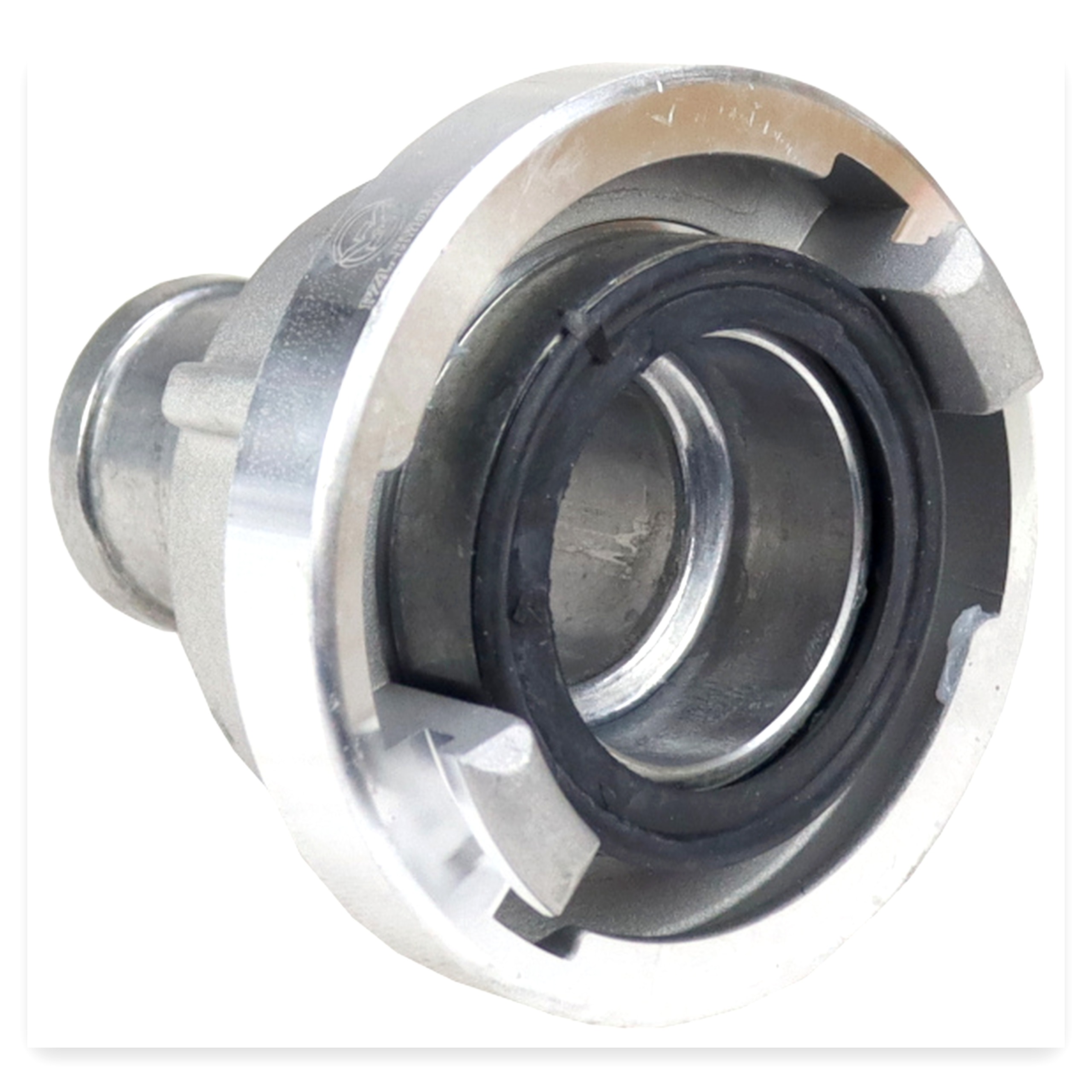 3c937f8b14af43a62487798f0bbf4f43.jpg Łącznik ssawny STORZ 52 mm z tuleją pod wąż 42 mm aluminiowy PZL