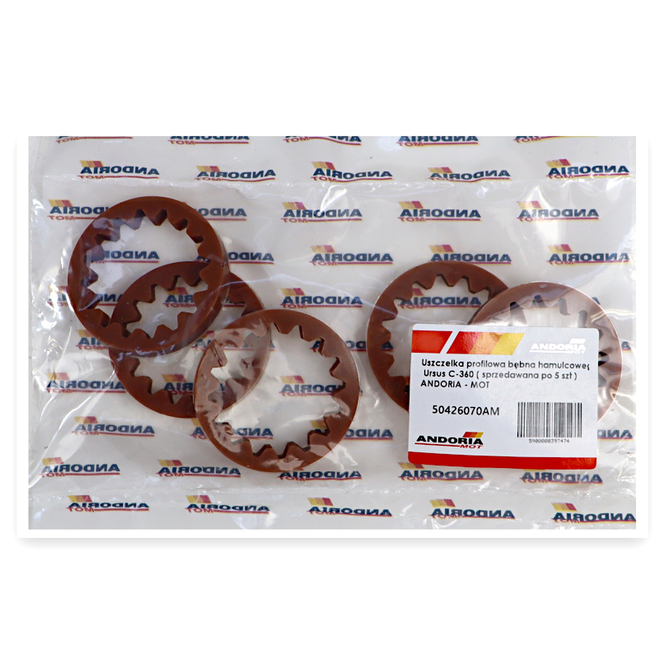 3ea28ecffd51336005992ce398b3eeba.jpg Uszczelka profilowa bębna hamulcowego Ursus C-360 ANDORIA ( sprzedawana po 5 szt ) widoczna cena za 1 sztukę
