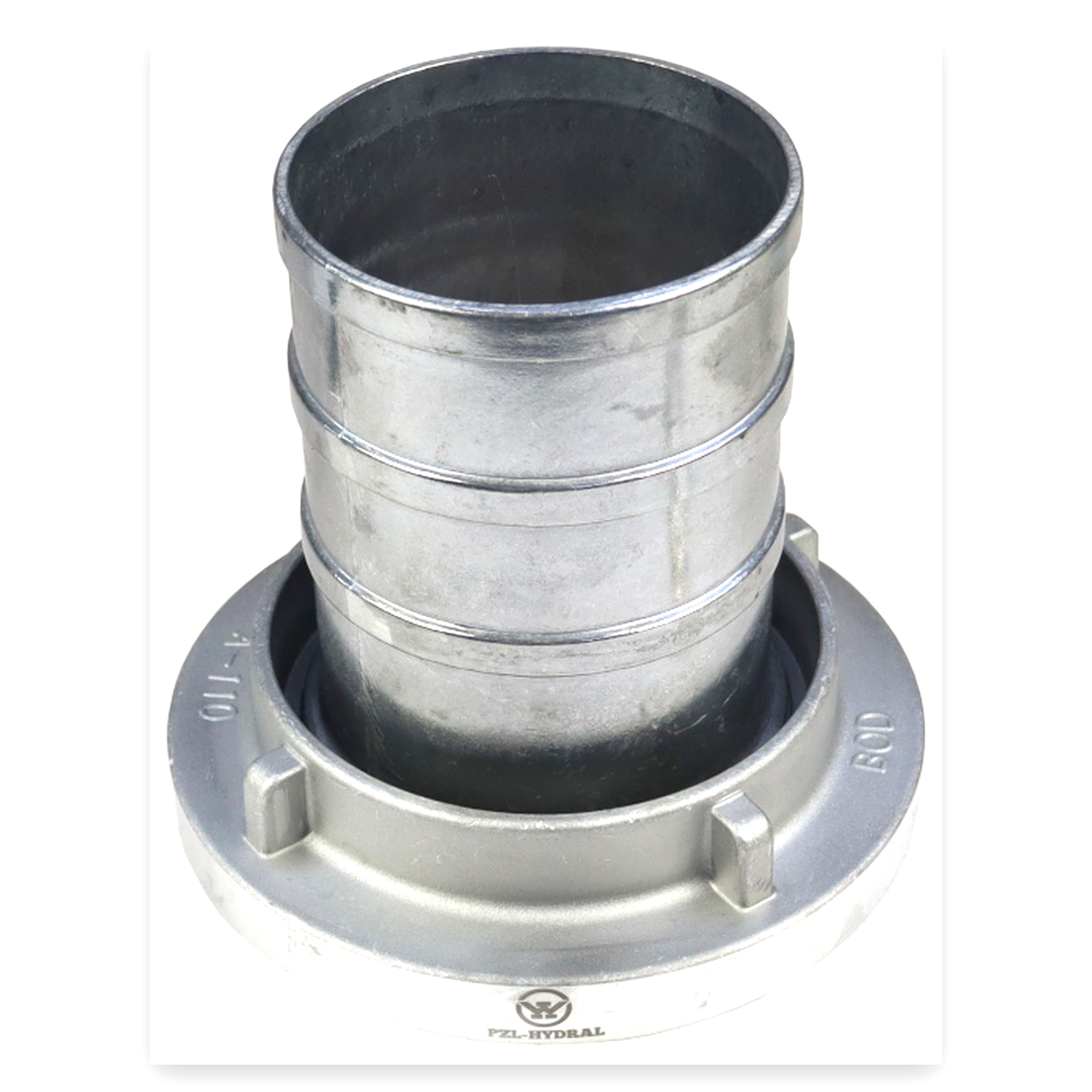 Łącznik ssawny STORZ 110 mm z tuleją pod wąż 110 mm aluminiowy PZL