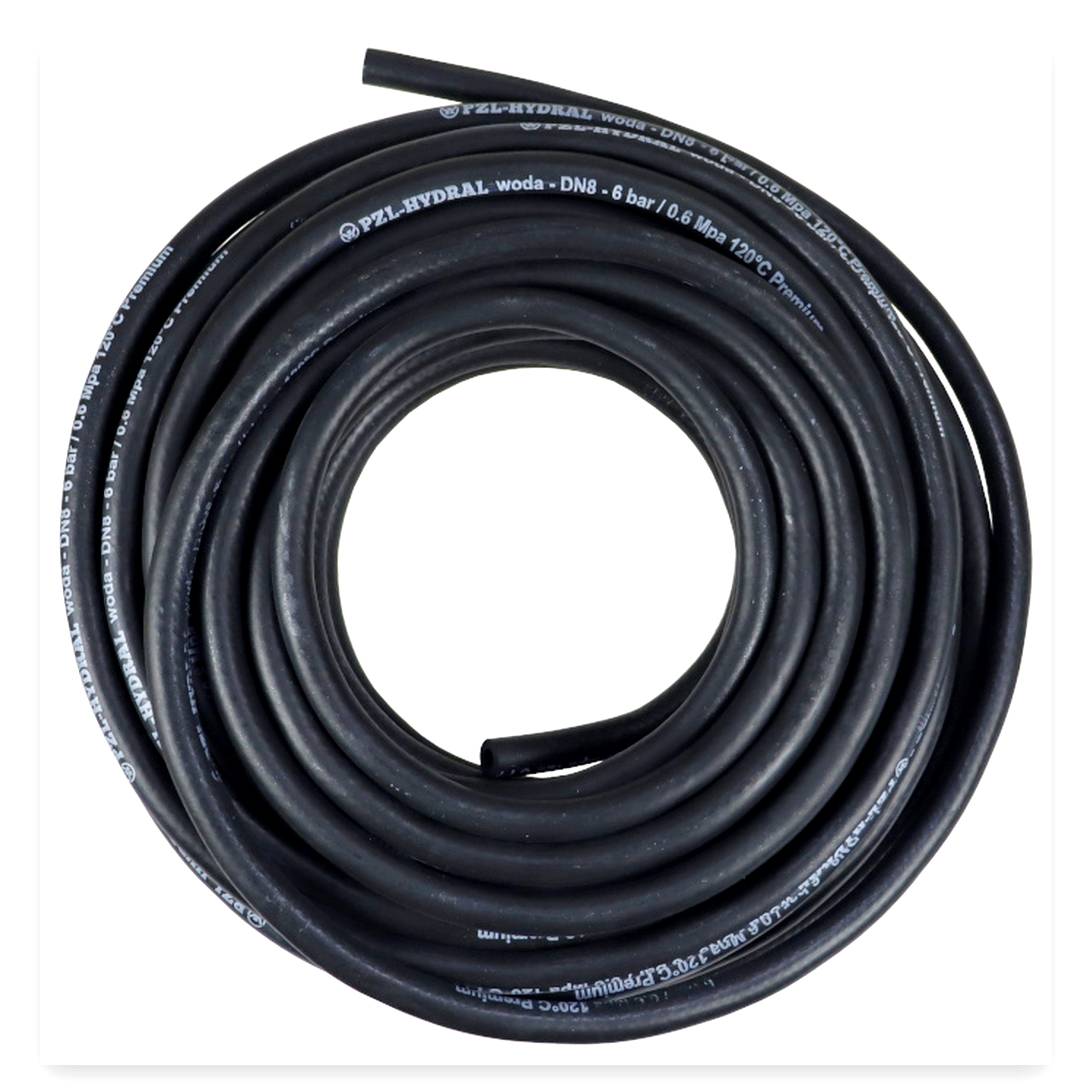 Wąż do układu chłodzenia i gorącej wody - EPDM DN08 - 6 bar / 0.6 Mpa