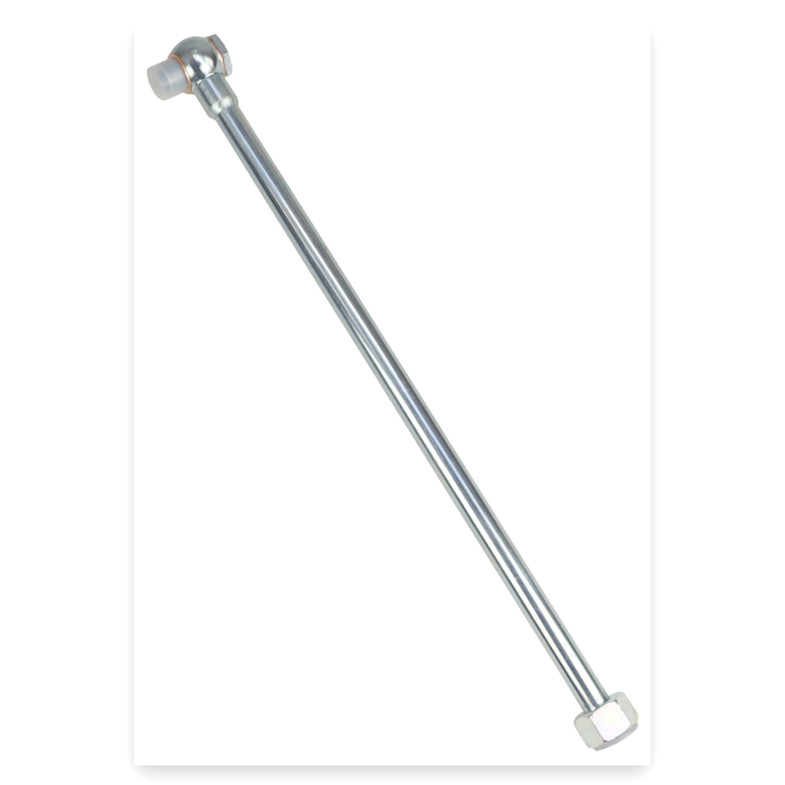 Rurka prosta FI-15 z oczkiem 18 mm długość 400 mm HYDRAL