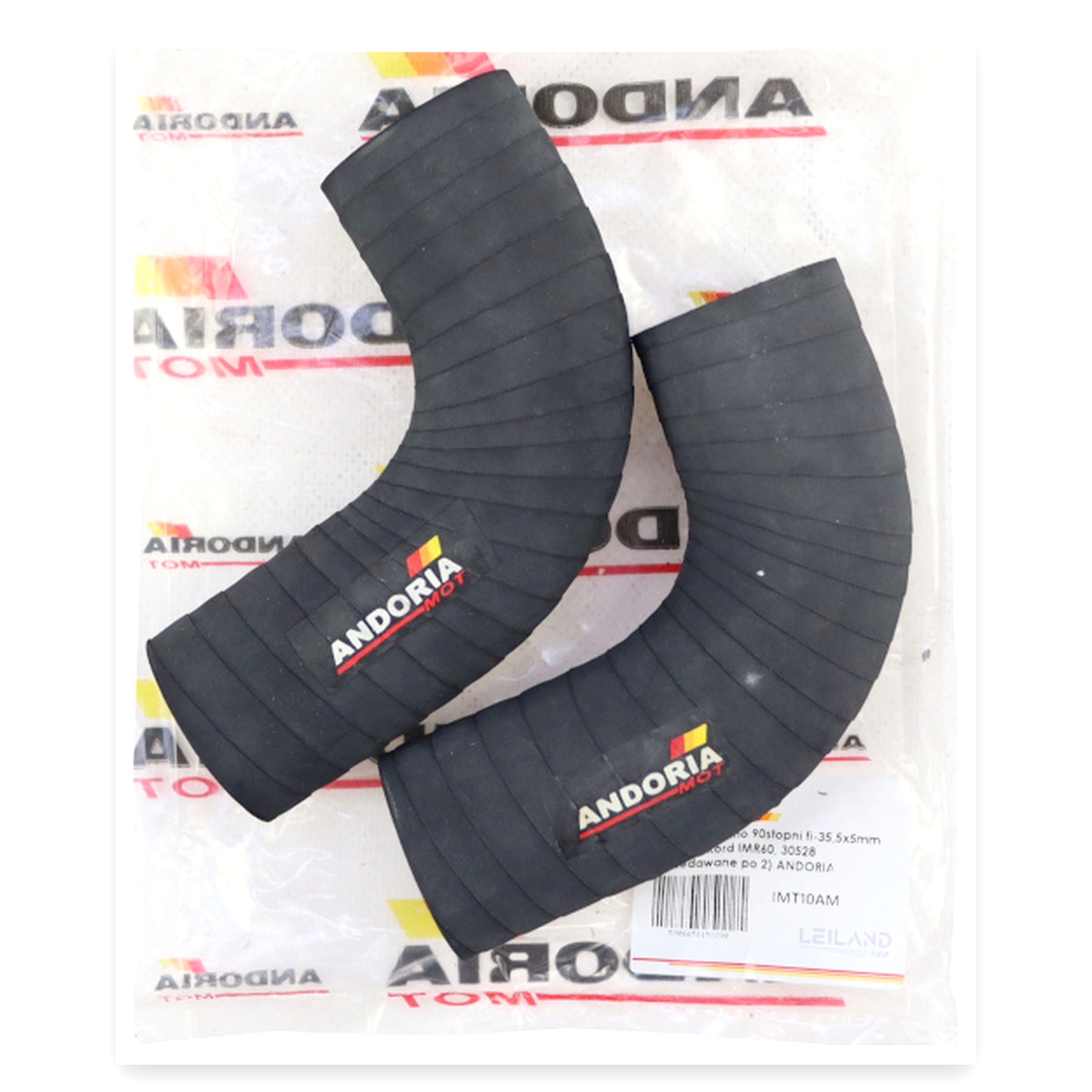 Przewód kolano 90stopni FI-35,5x5 mm zbrojony kord IMR60, (sprzedawane