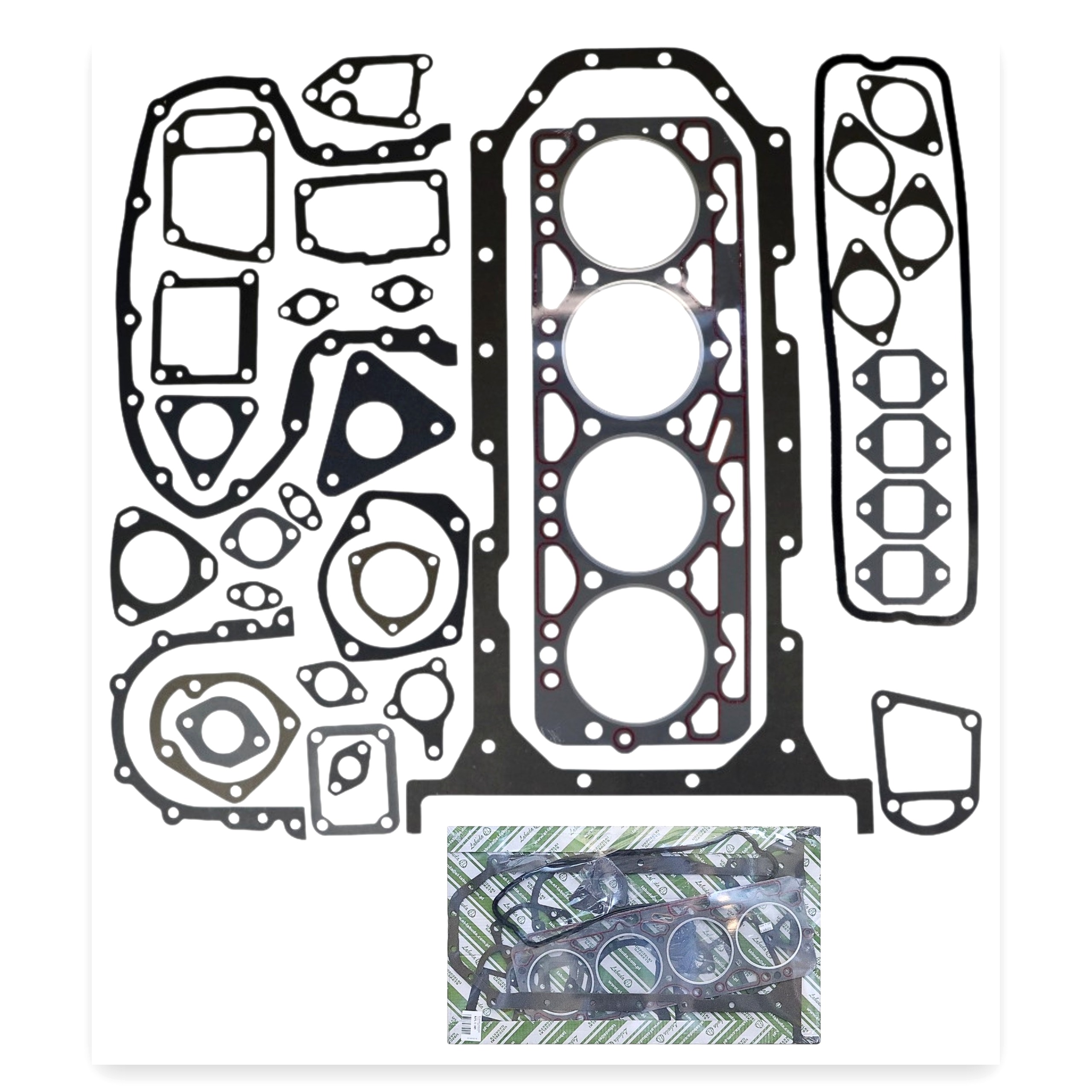 507155157452ce83bda1c014915ed1fb.jpg Komplet uszczelek silnika do Ursus C-385 TYP 912 3 otwory otwarte