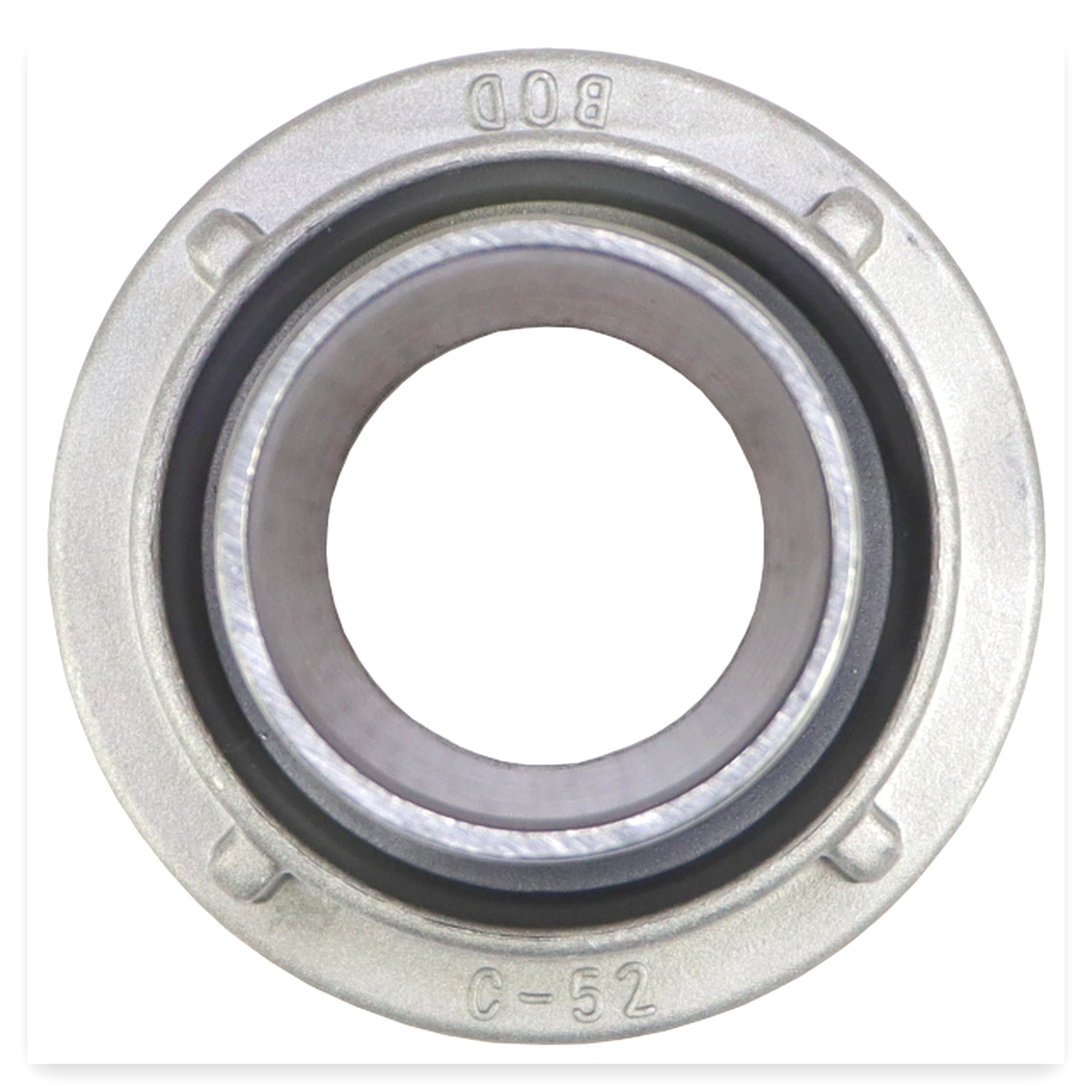53dff6e24b82c7676113bf9008ab65f8.jpg Łącznik ssawny STORZ 52 z tuleją pod wąż 52 mm aluminiowy PZL HYDRAL