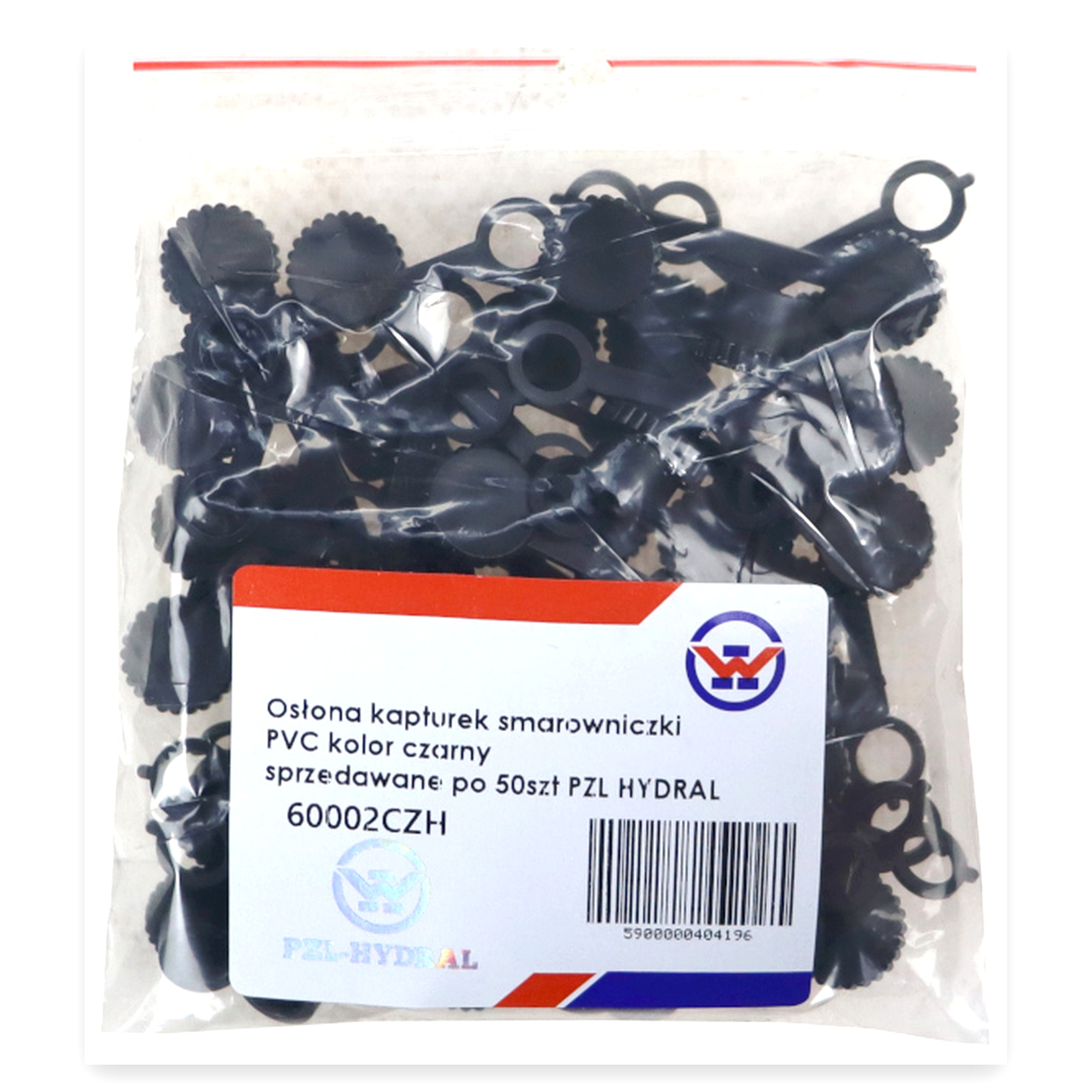 Osłona kapturek smarowniczki PVC kolor czarny sprzedawane po 50szt PZL HYDRAL widoczna cena za 1 sztukę