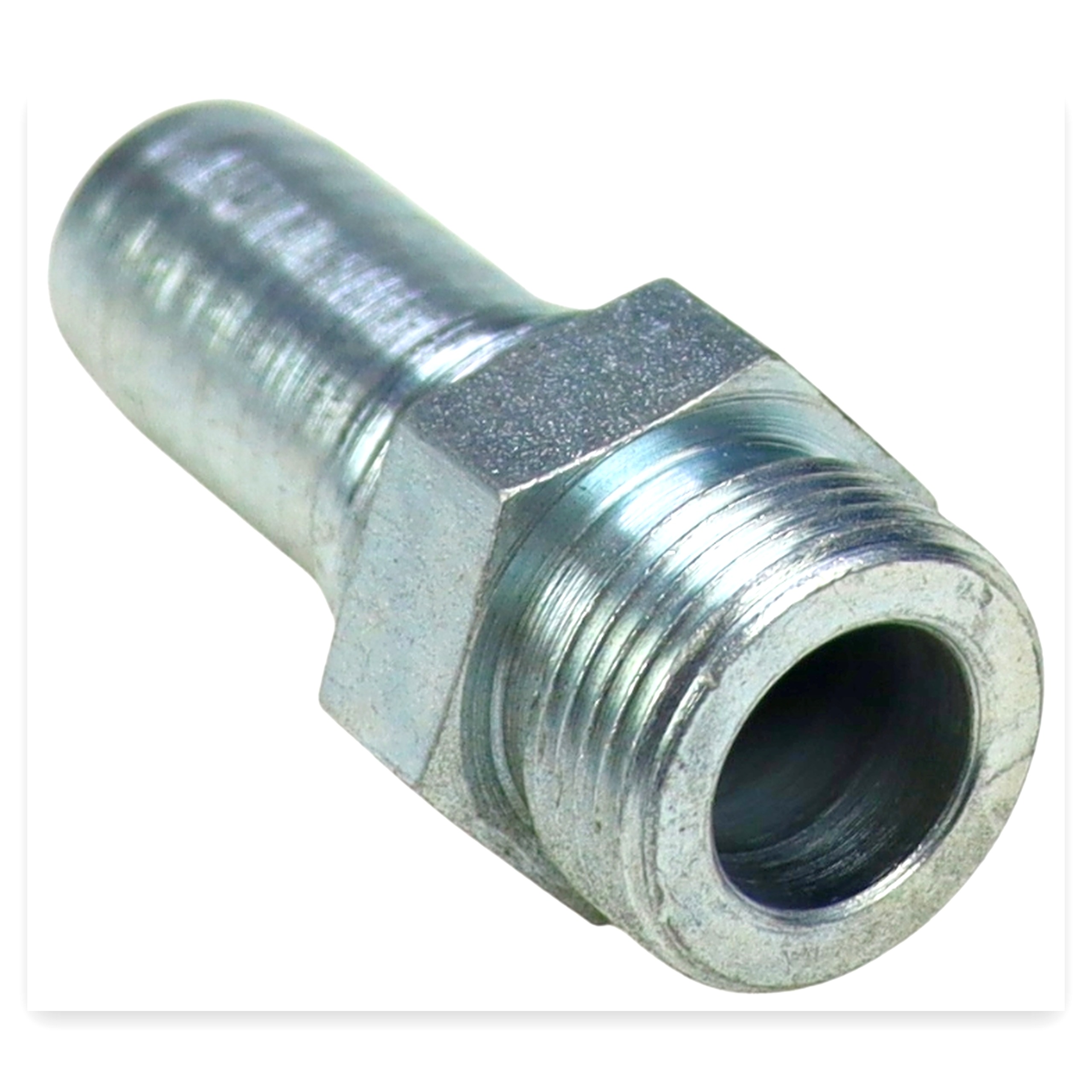 Końcówka węża teflonowego karbowanego PTFE DN15, typ B M22x1,5