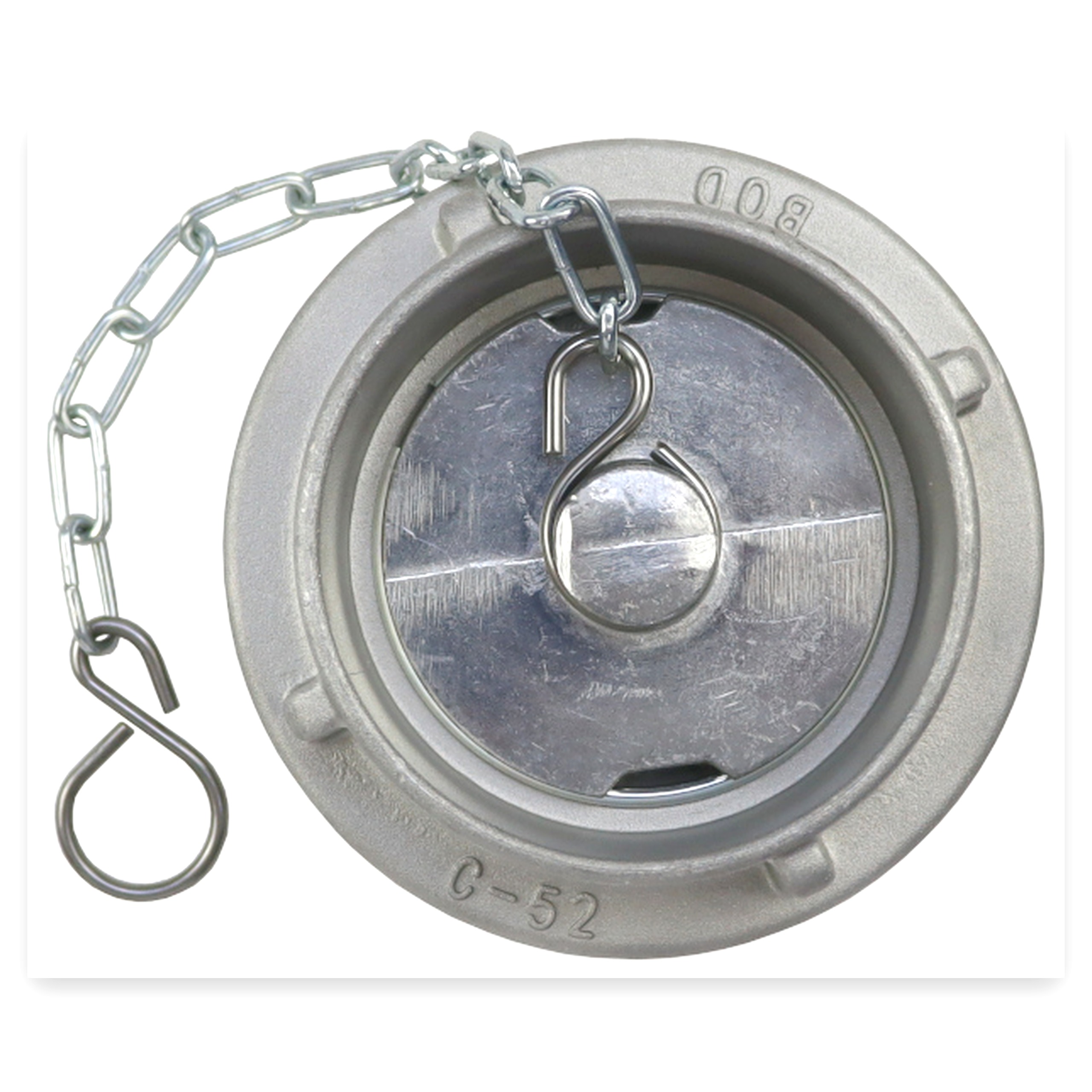 5564cbb3ac895adef984c7c6e7842f43.jpg Pokrywa nasady STORZ 52 mm aluminiowa PZL HYDRAL