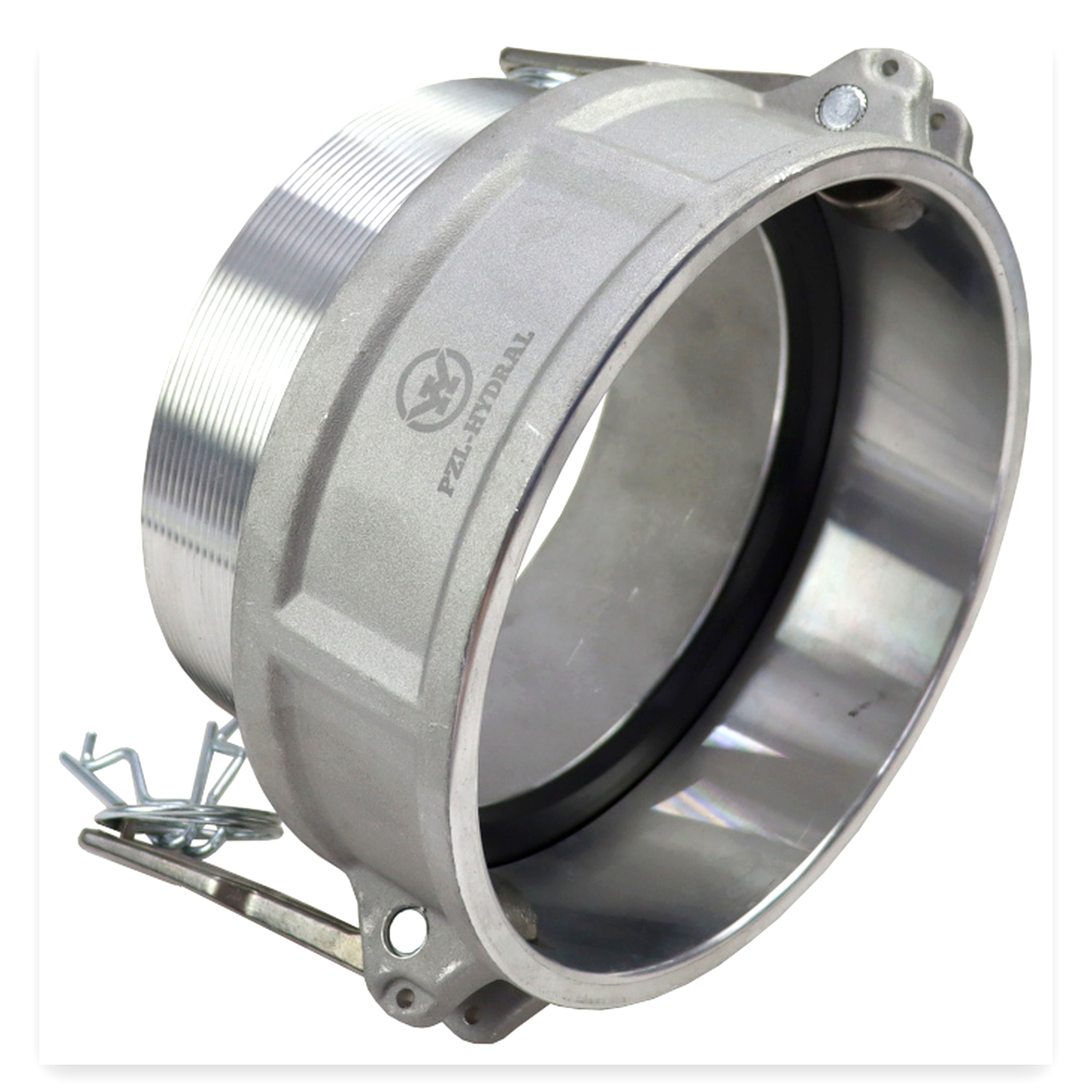 5b83692f1e783f25c11a904b269c0d0e.jpg Szybkozłącze Camlock coupling gniazdo Typ B aluminium 6" x 152 mm PZL