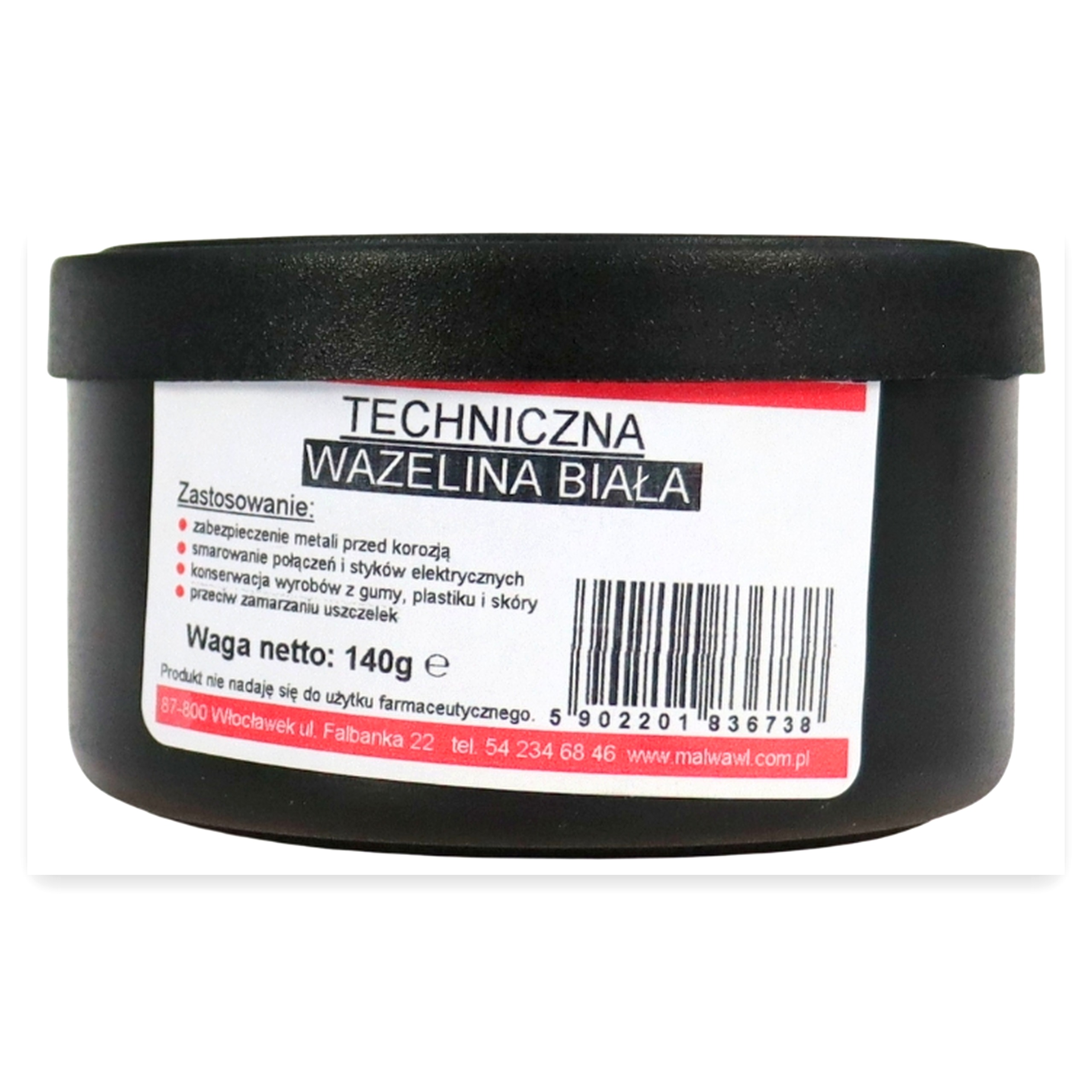 5c0d7fdcdf3e803913caa635d3f2730e.jpg Wazelina techniczna biała 140 g puszka