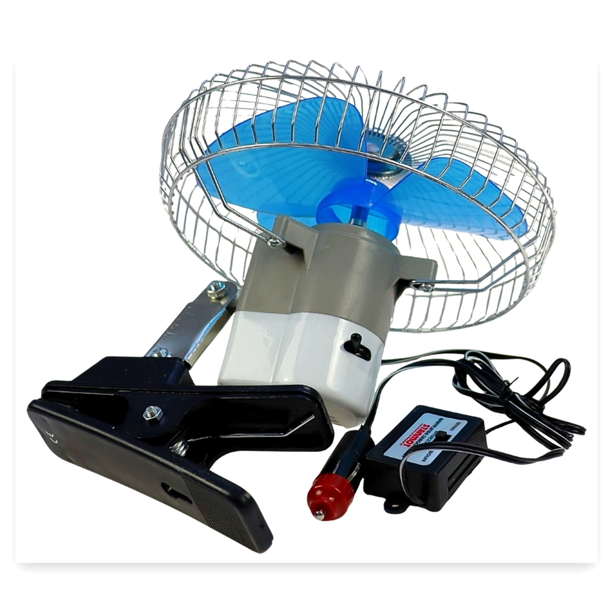 6054e93084c1d98cbc23aa39881561bb.jpg Wentylator elektryczny 21 cm 24 V