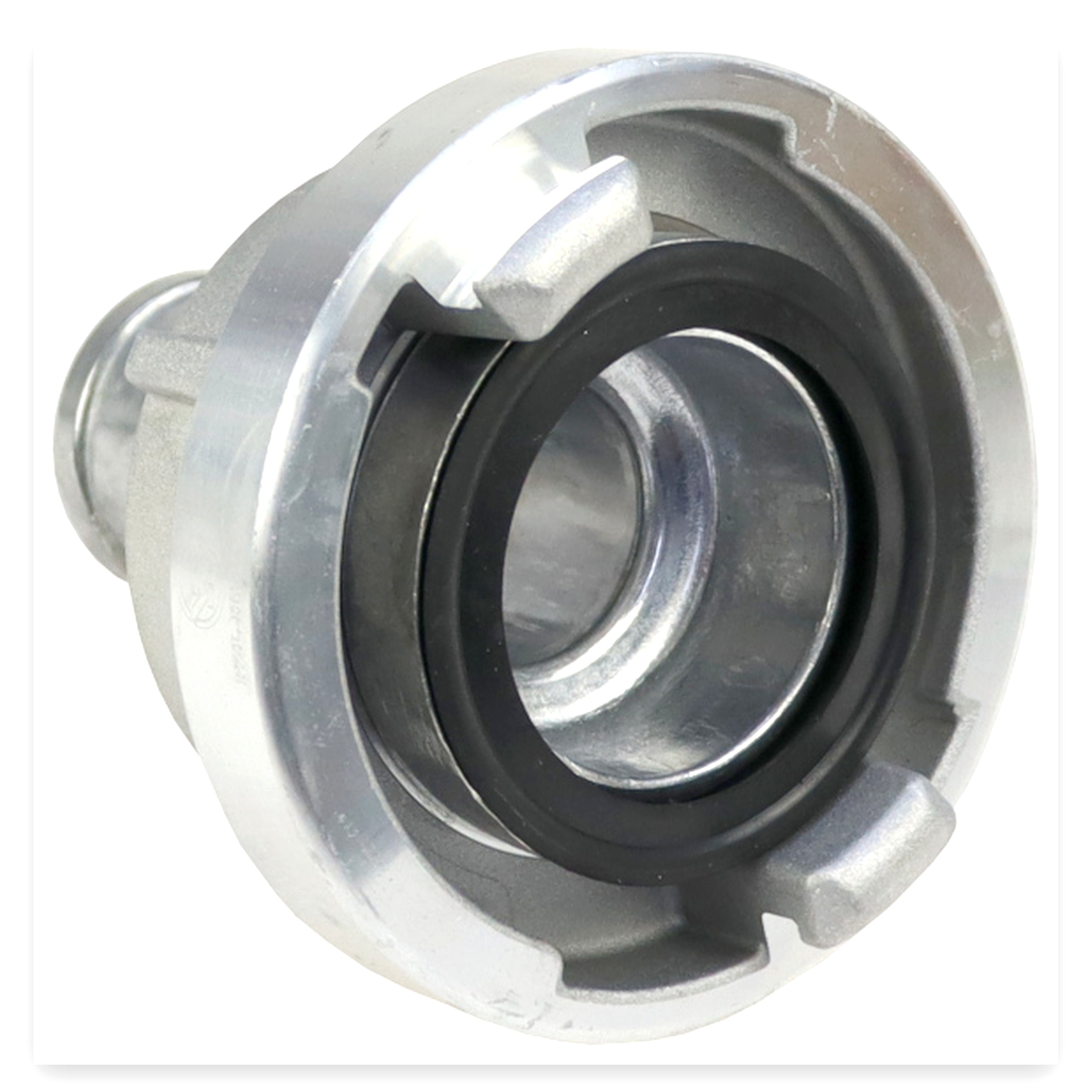 61fa4df7d8b9cfdbed5fd30fb8918166.jpg Łącznik ssawny STORZ 52 mm z tuleją pod wąż 38 mm aluminiowy PZL