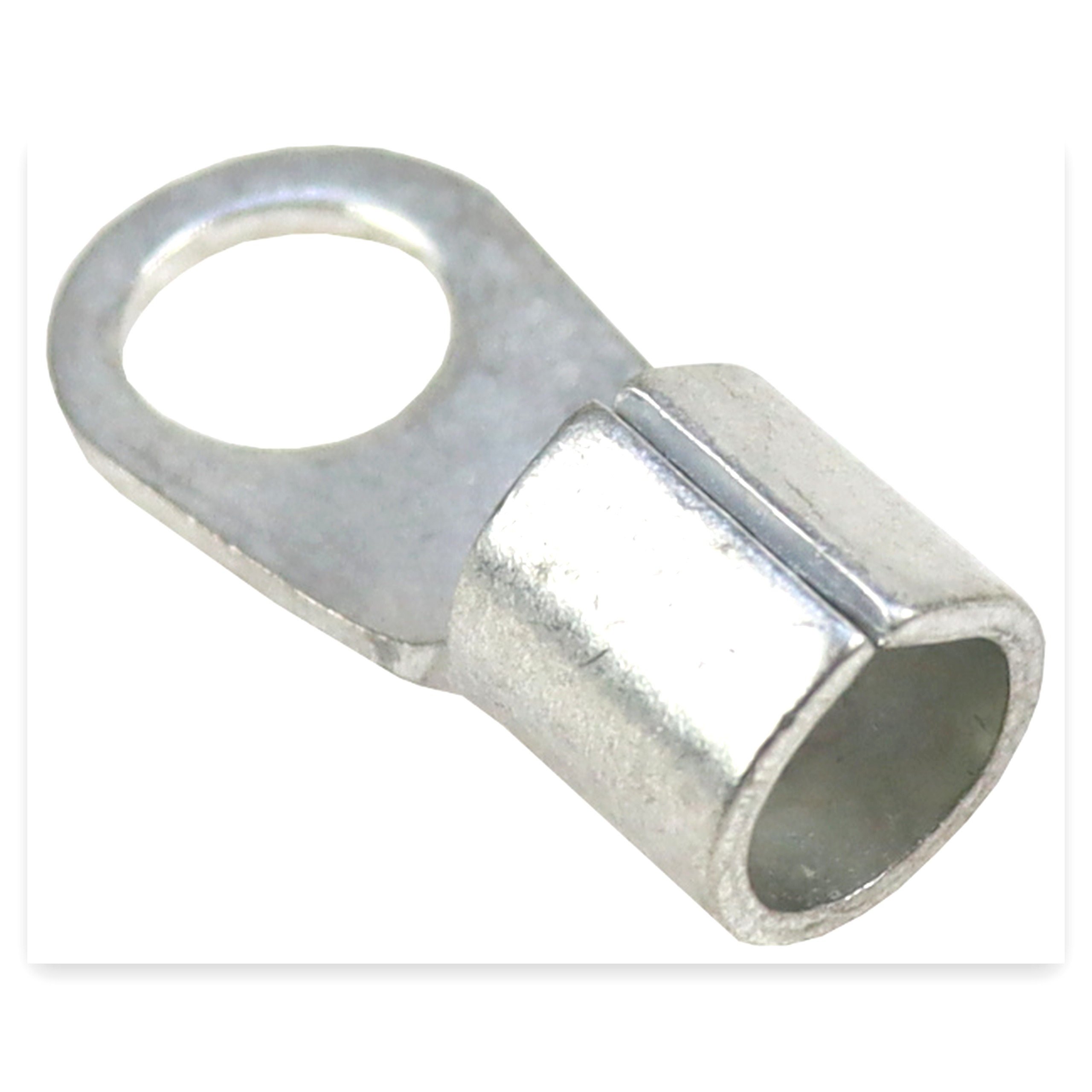 6d7ea8446906841af81120f9ad571d19.jpg Końcówka oczkowa miedziana oczko FI-10mm na przewód max. 35 CuZn cynowana Premium ELMOT (sprzedawane po 10szt widoczna cena 1szt)