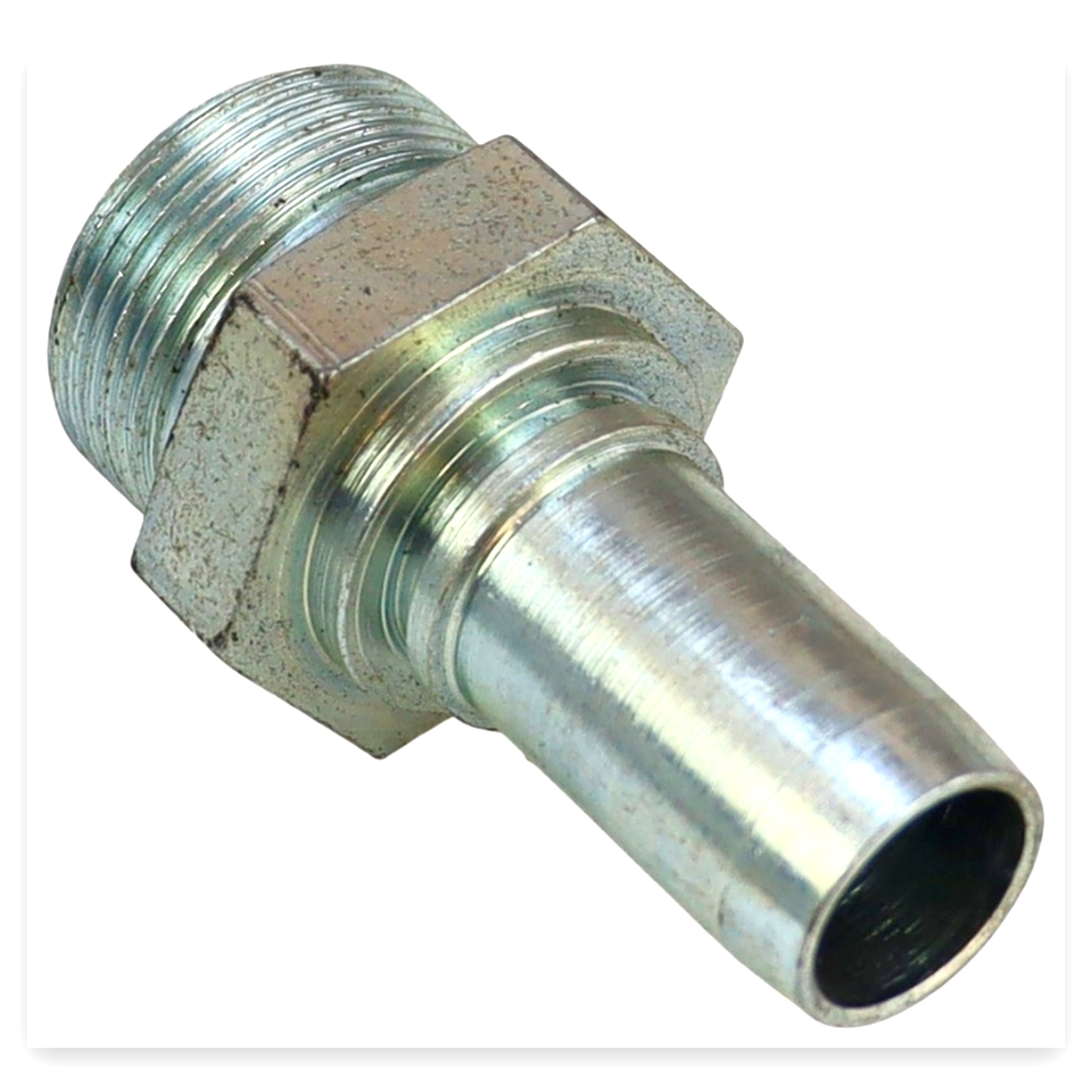 Końcówka węża teflonowego karbowanego PTFE DN15, typ B M27x1,5
