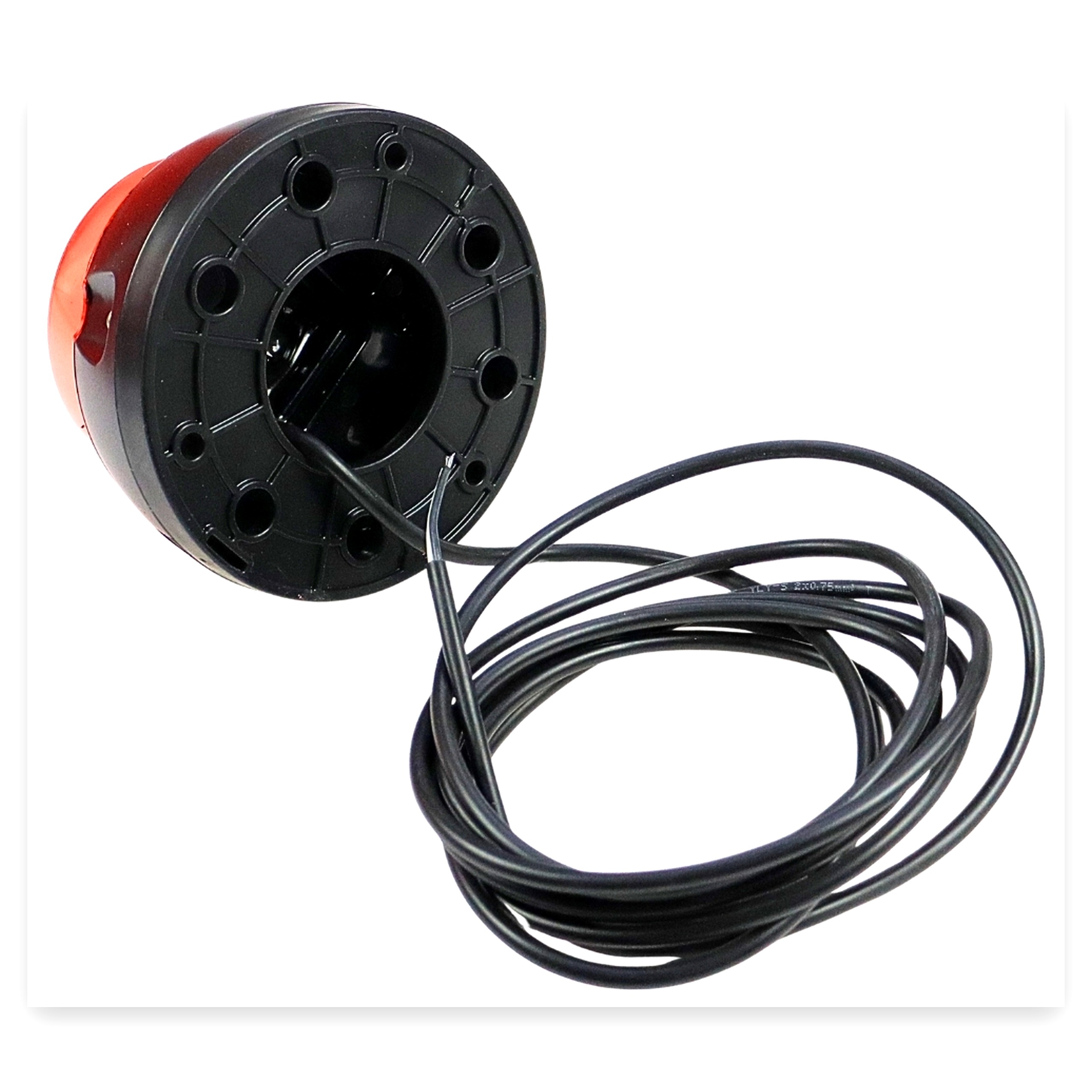 6fb1db21d5b885635545d6d21e2da10d.jpg Lampa ostrzegawcza LED V błyskowa kogut IP6 mocowanie na śruby WAŚ