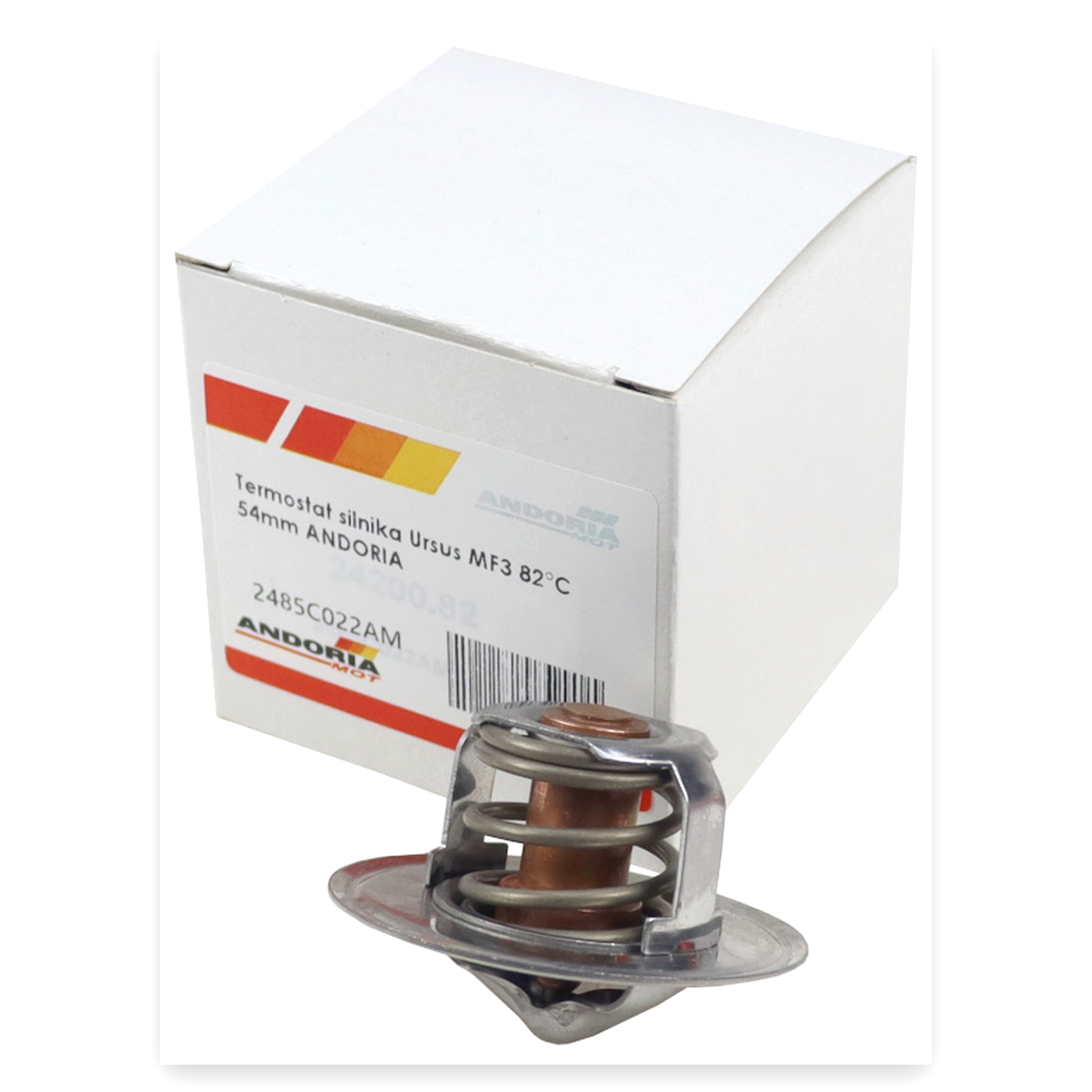 Termostat silnika Ursus MF3 82C 54 mm ANDORIA do kombajnu D-149