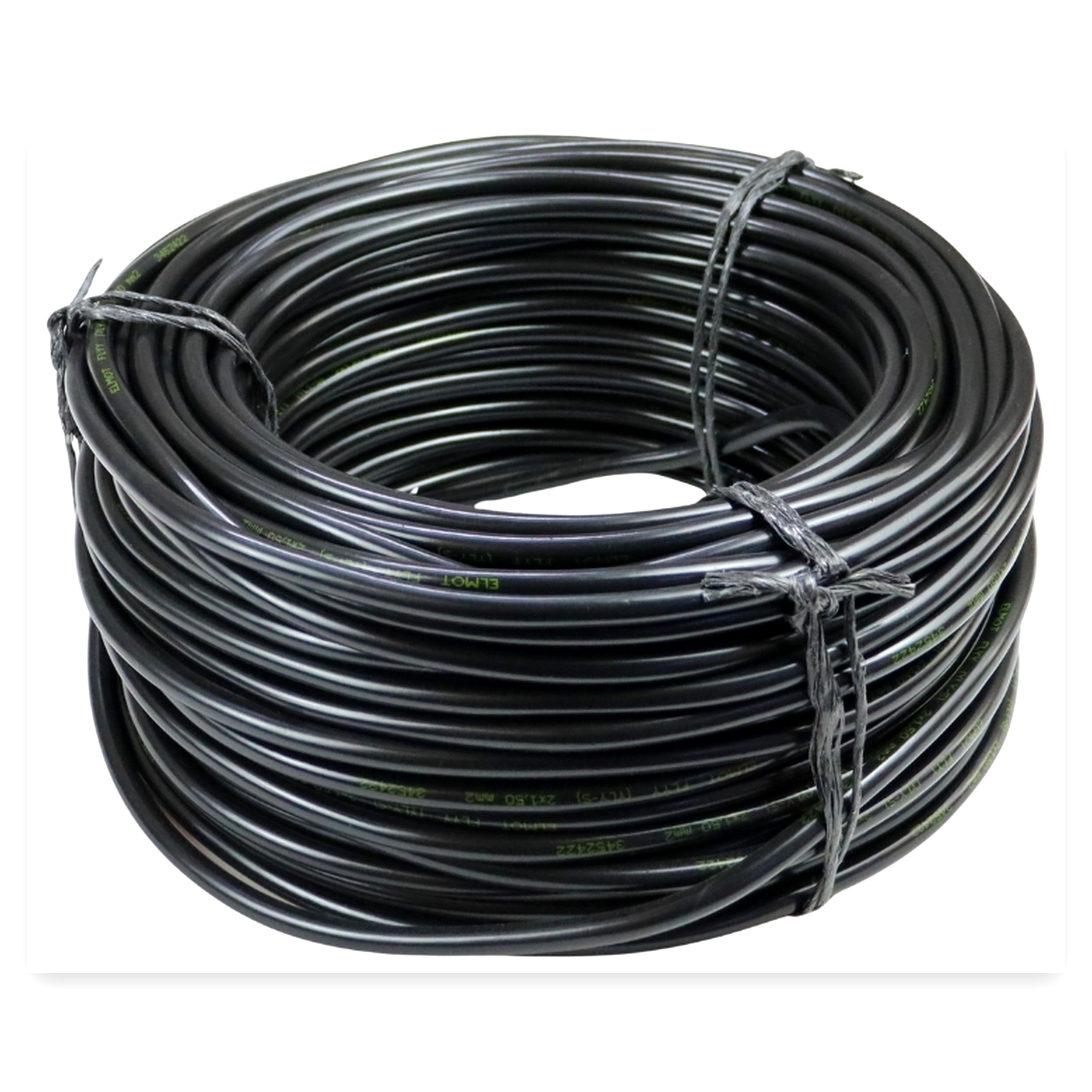 87a7e00f9493430e11b9c5a38ec55e55.jpg Przewód kabel elektryczny dwużyłowy okrągły instalacji YLY-S 2x1,50 mm