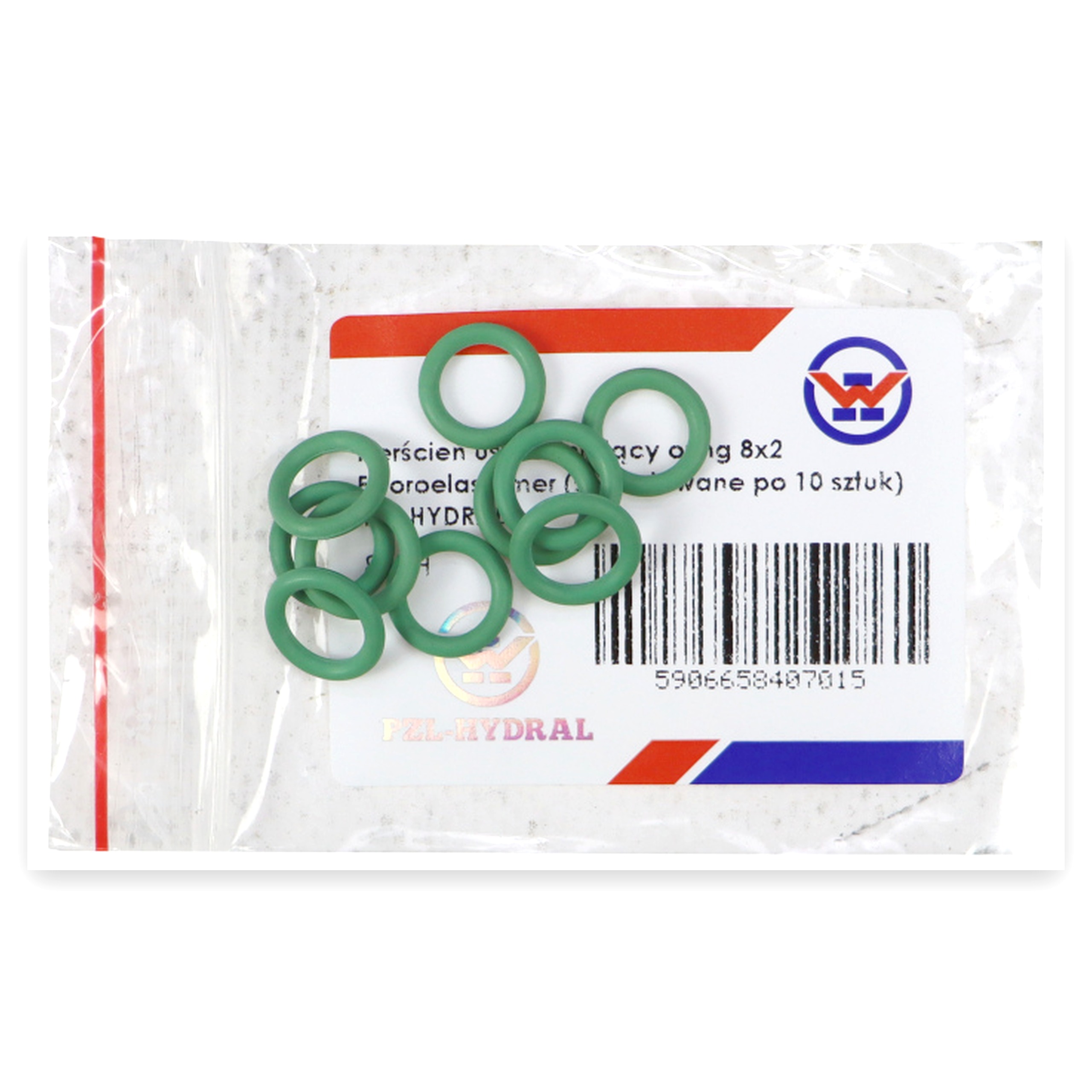 87e2599c2cb78693da5c0a0b51cd9e68.jpg Pierścień uszczelniający O-ring 8x2 oring Fluoroelastomer Viton PZL HYDRAL (sprzedawane po 10 szt - cena za szt )