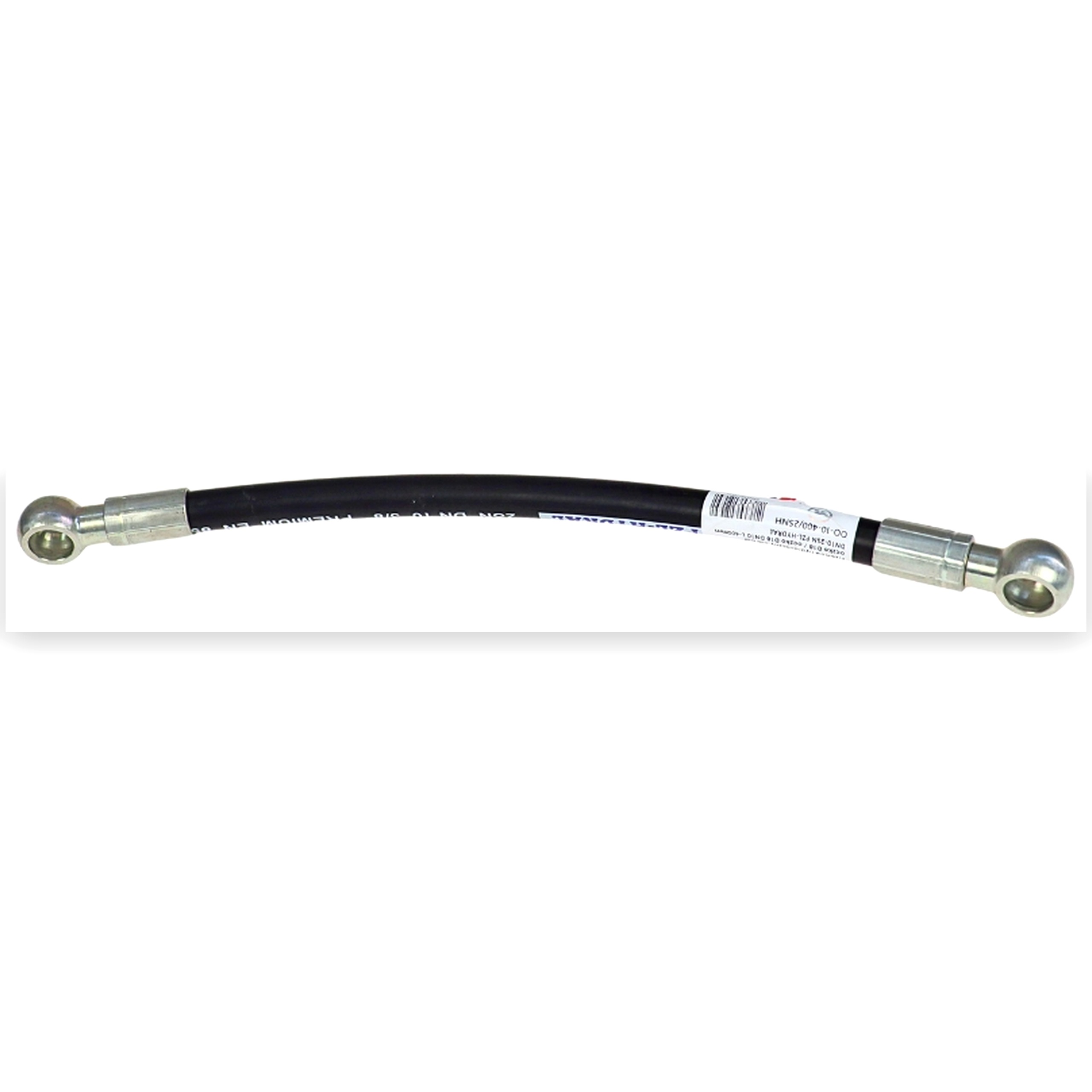Przewód hydrauliczny 330 bar oczko D18 / oczko D18 DN10 L-400 mm