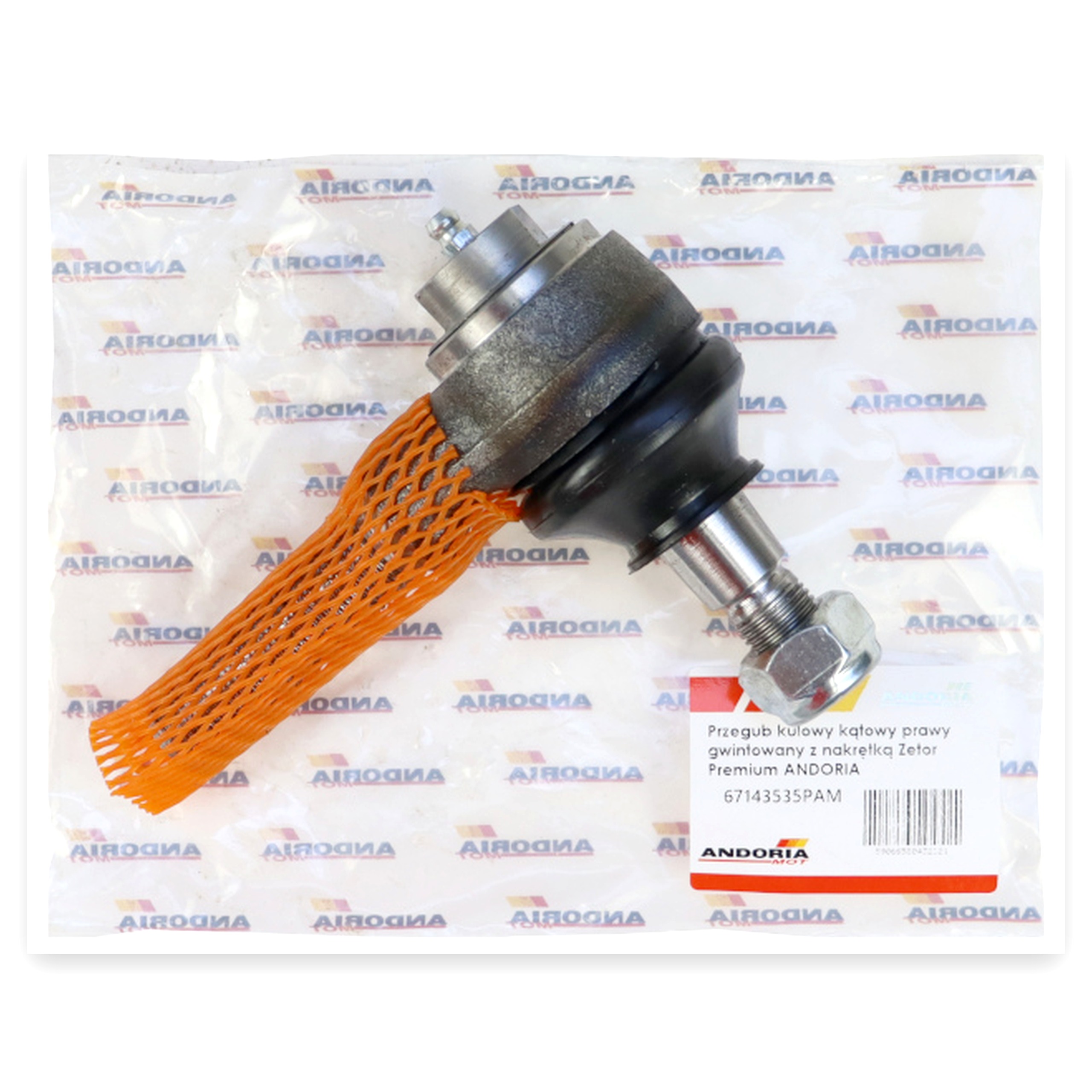 8c50080e55f7ebc13eea1a29b2042286.jpg Przegub kulowy kątowy prawy gwintowany z nakrętką regulacyjną Zetor