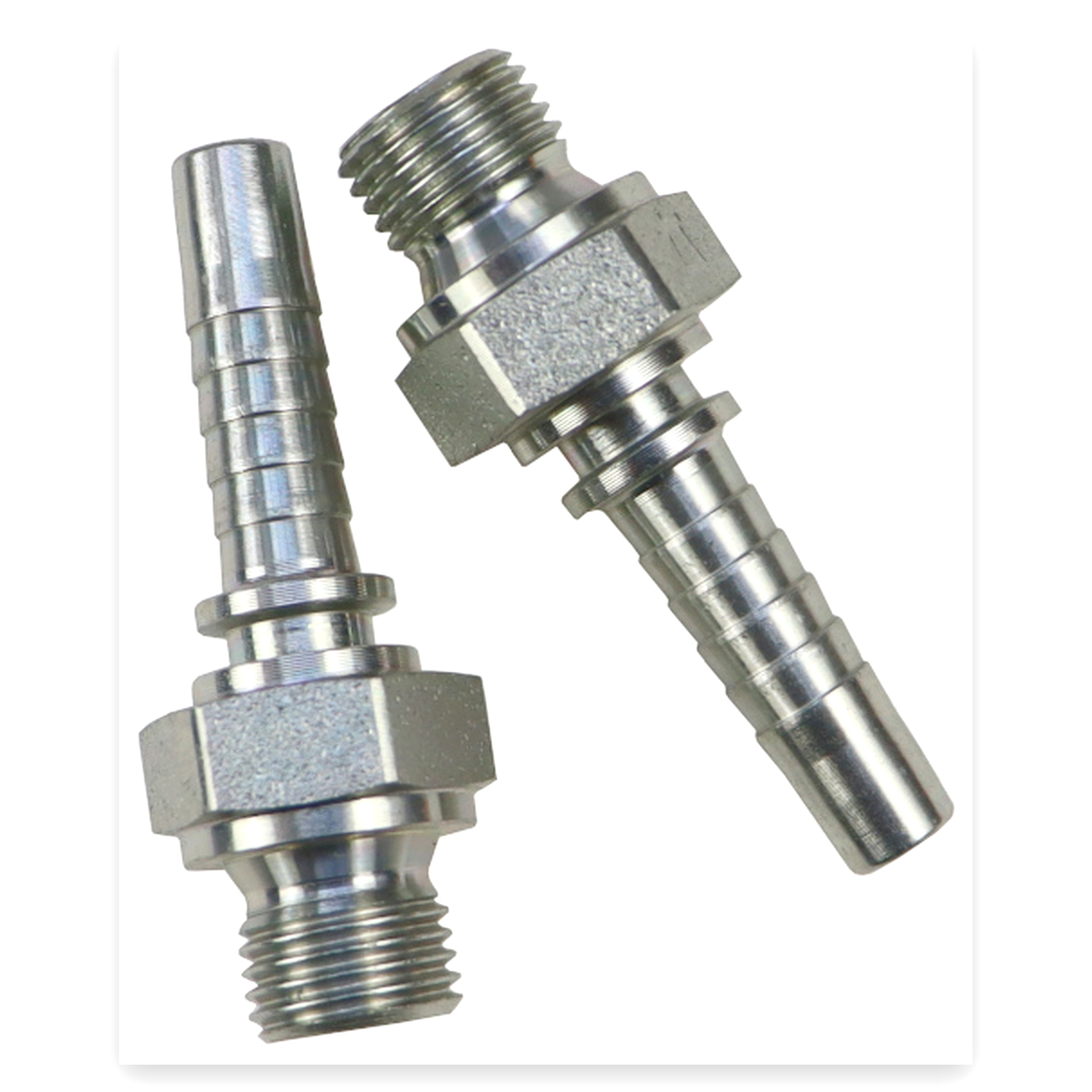 Końcówka zakucie hydrauliczne AGR DN08 1/4" BSP S17 (sprzedawane po 2)