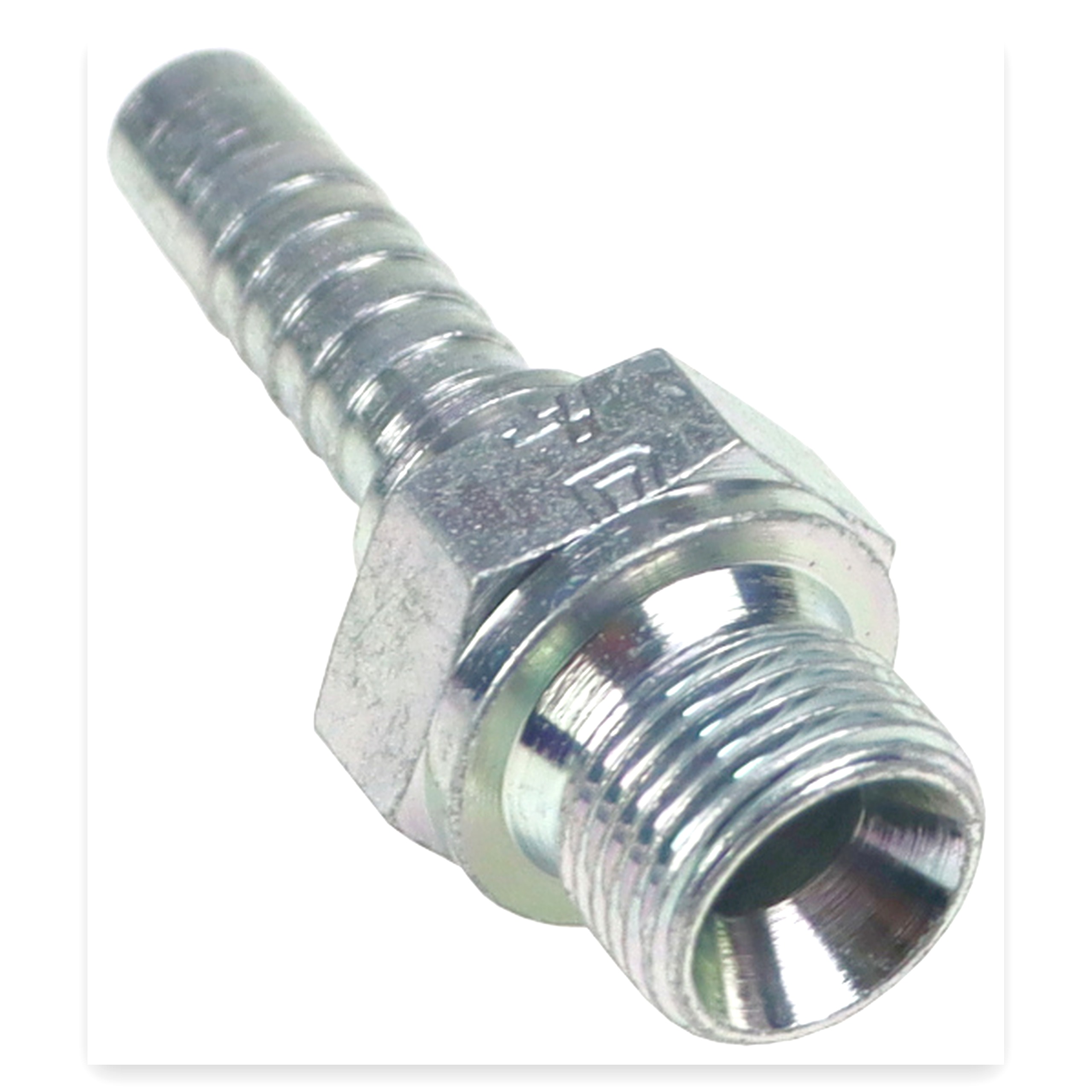 91a8b68d6558d524d46536d3d3700773.jpg Końcówka zakucie hydrauliczne AGR DN10 3/8" BSP S17 (sprzedawane po 5) Premium HYDRAL