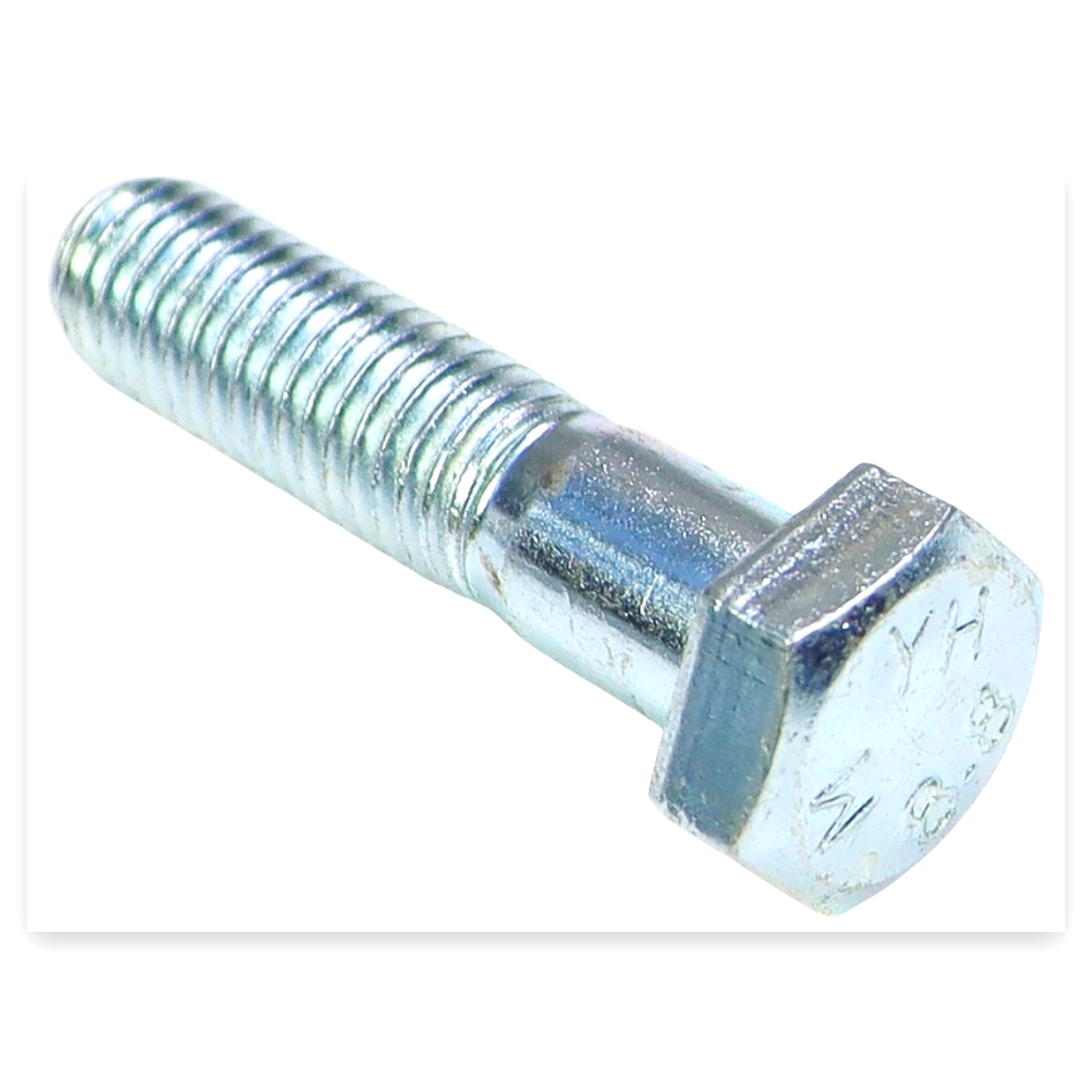 97a3cc8e2671b999f26fbf55e72bc619.jpg Śruba z łbem 6-kątnym niepełny gwint M12x50kl.8.8 DIN931 ocynk biały