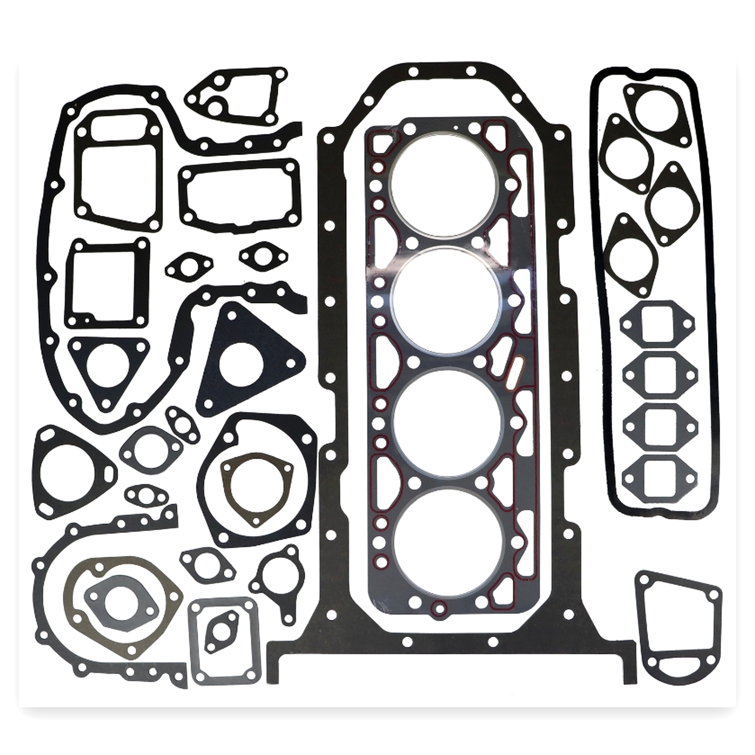 97fab505ea2daea2fd2b7a1a702ca6b3.jpg Komplet uszczelek silnika do Ursus C-385 TYP 912 3 otwory otwarte