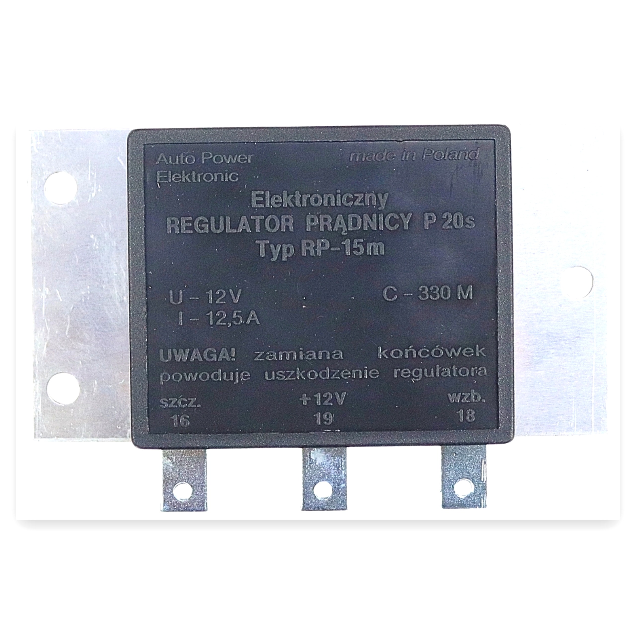 9e3b7a8520231e441c711bd45ed86149.jpg Regulator prądnicy RP15M elektroniczny polski