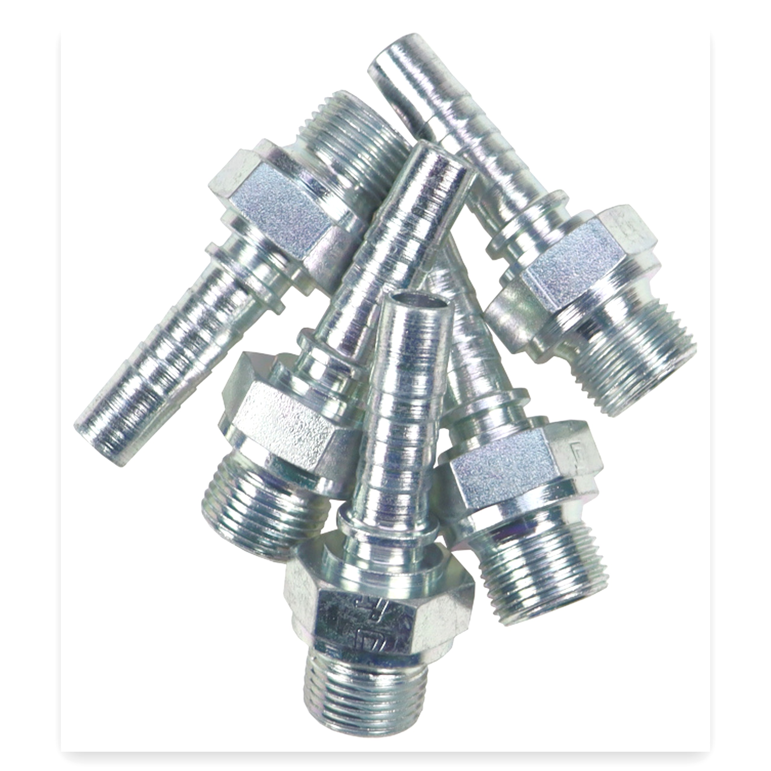 9f4abfa636be1f37f00ea6e9a0fd1fb0.jpg Końcówka zakucie hydrauliczne AGR DN10 3/8" BSP S17 (sprzedawane po 5) Premium HYDRAL