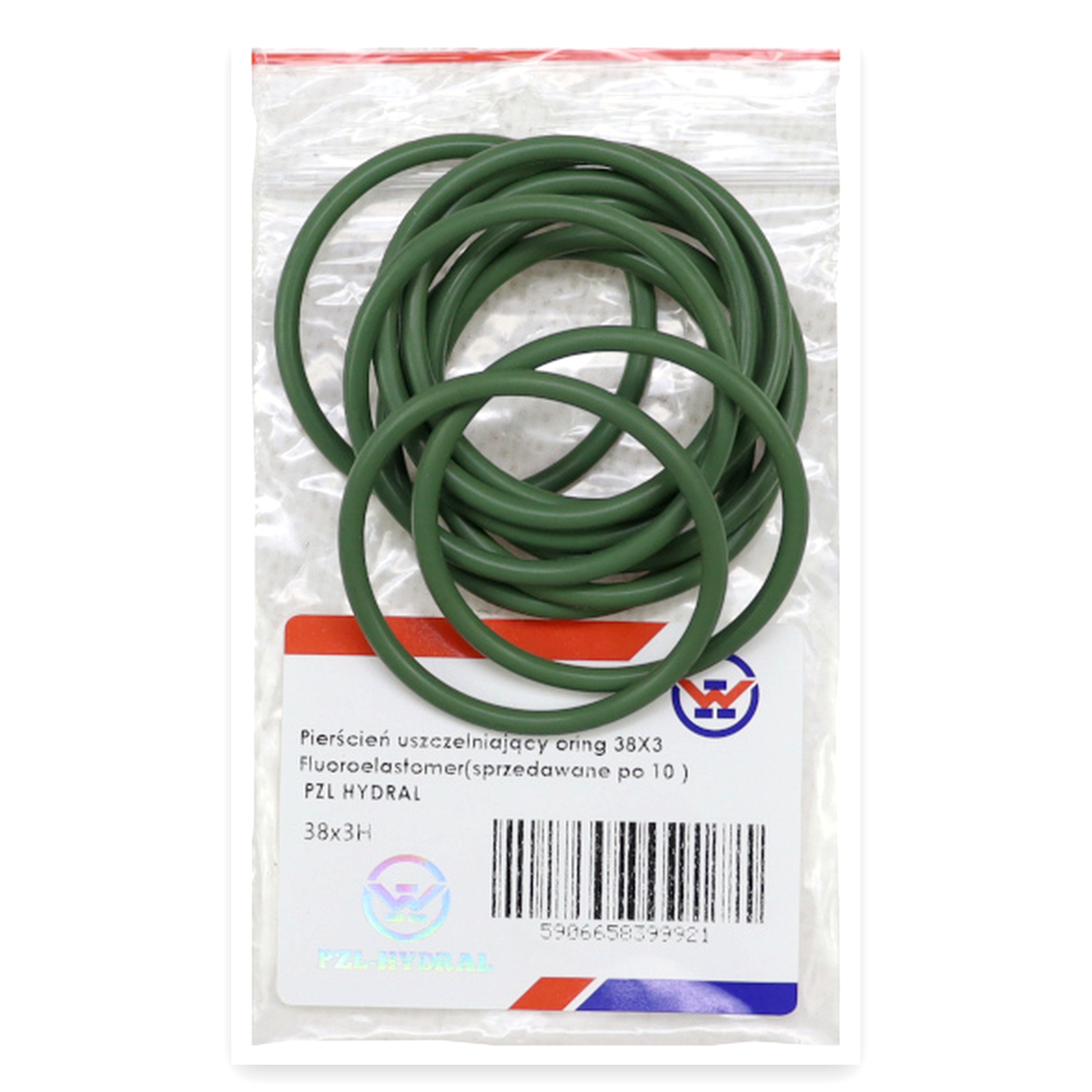 9fc95bd0ed1177761dcebcafe965db30.jpg Pierścień uszczelniający O-ring 38x3 oring Fluoroelastomer Viton PZL HYDRAL (sprzedawane po 10 szt - cena za szt )