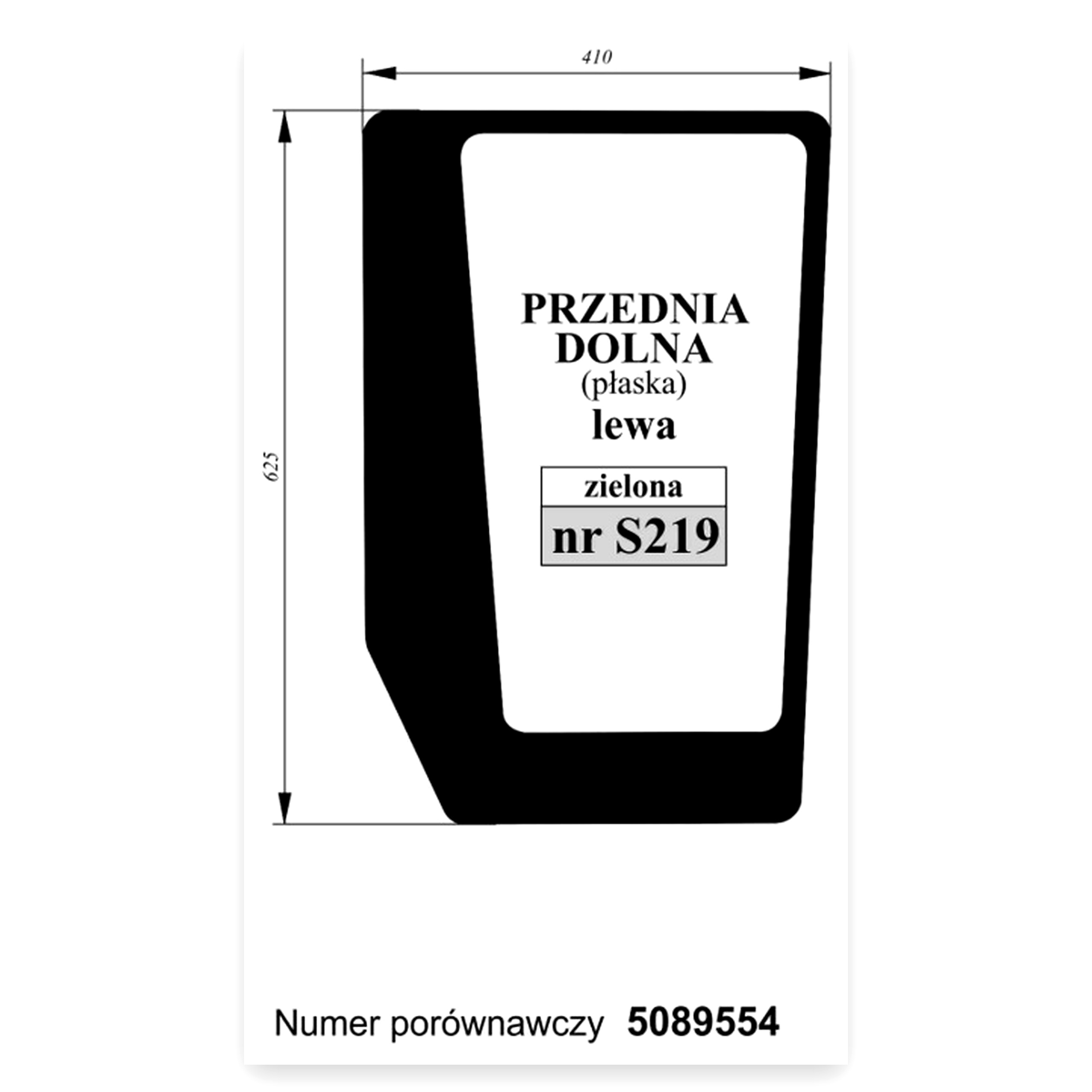 a40f3cdc1c3272be16406ffa5ac9a9ea.jpg Szyba przednia dolna do ciągnika New Holland Td