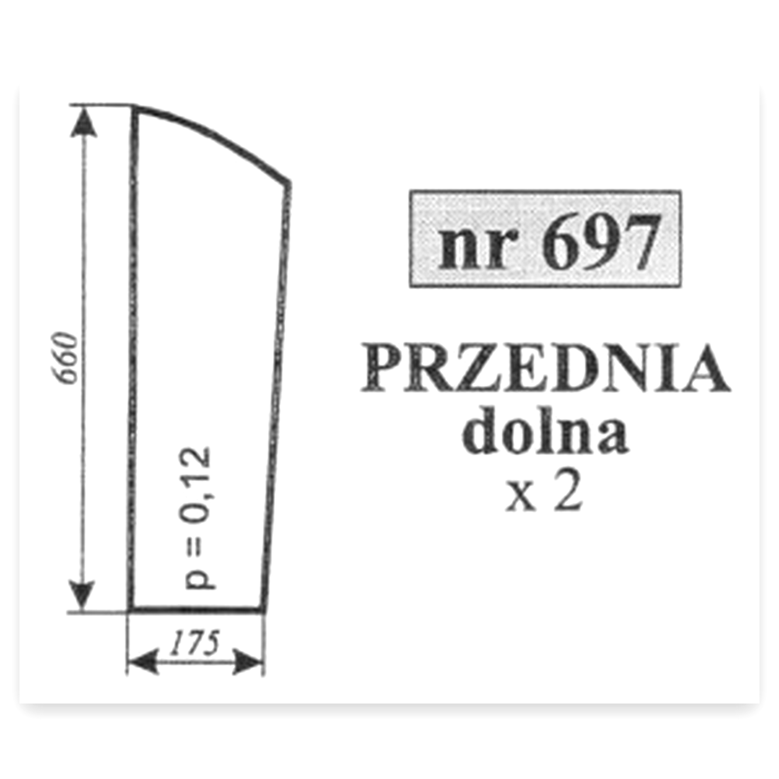 ae320eb43427153f37909266c7597274.jpg Szyba przednia dolna Escort 450 KOJA Smolniki