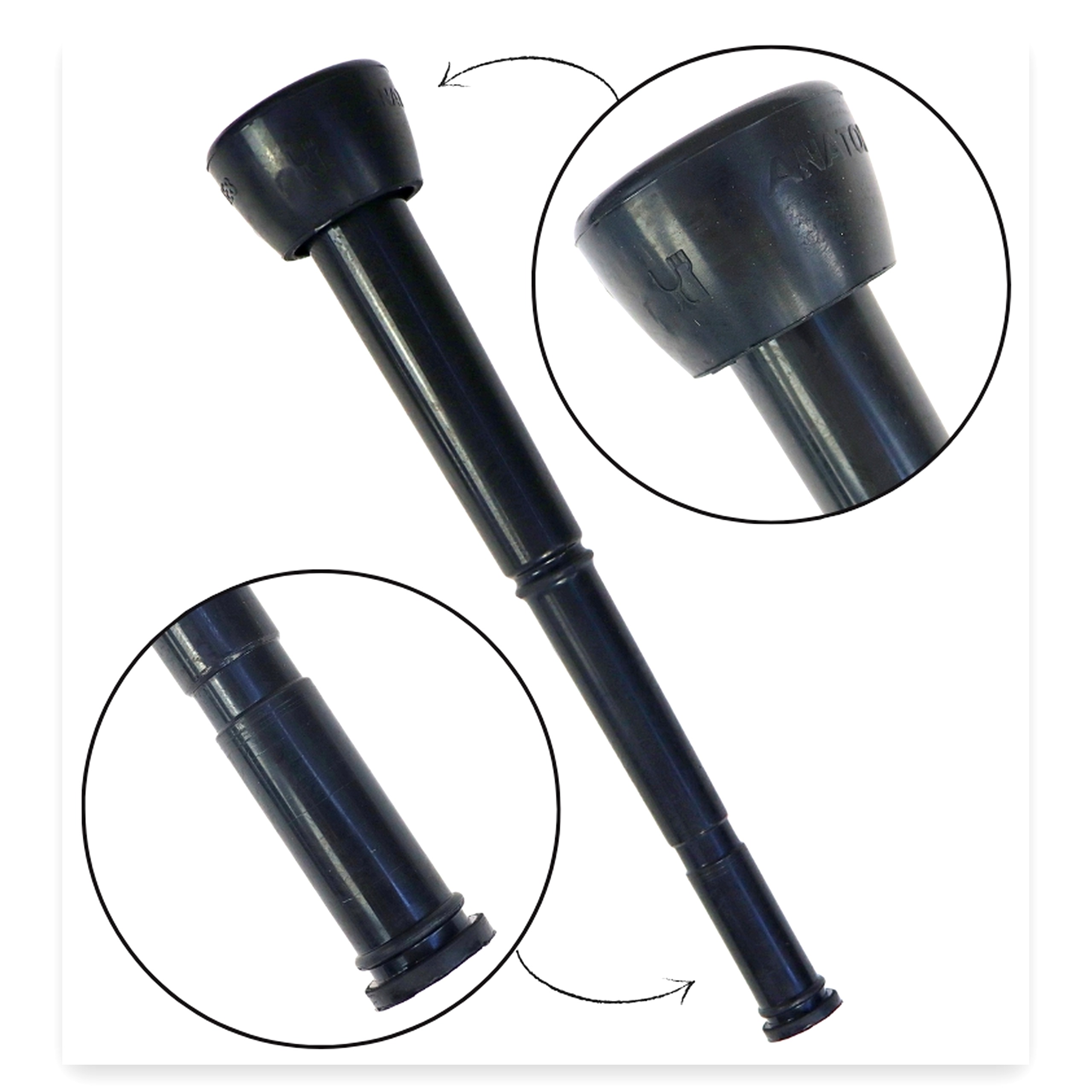 Guma strzykowa FI-12 (typ Anatomic) 9600103 sprzedawane po 4 szt dojarka ZAGRODA