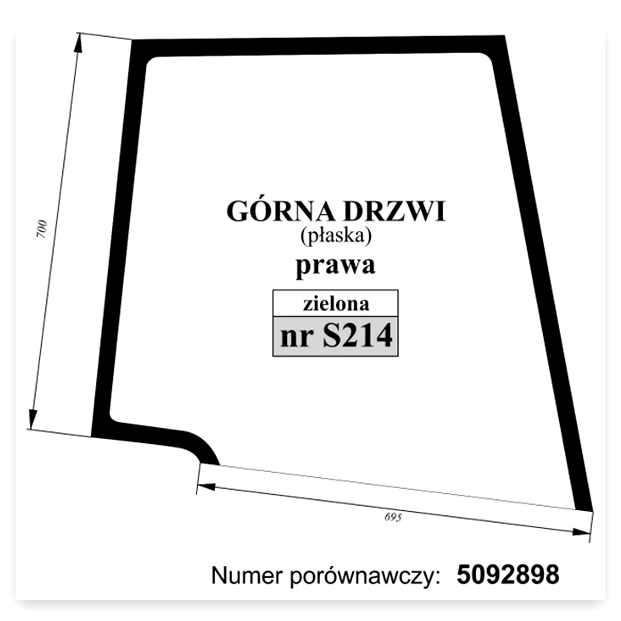 b8e83305d8c89b5fabcfd67d254c8739.jpg Szyba drzwi górna do ciągnika New Holland Td