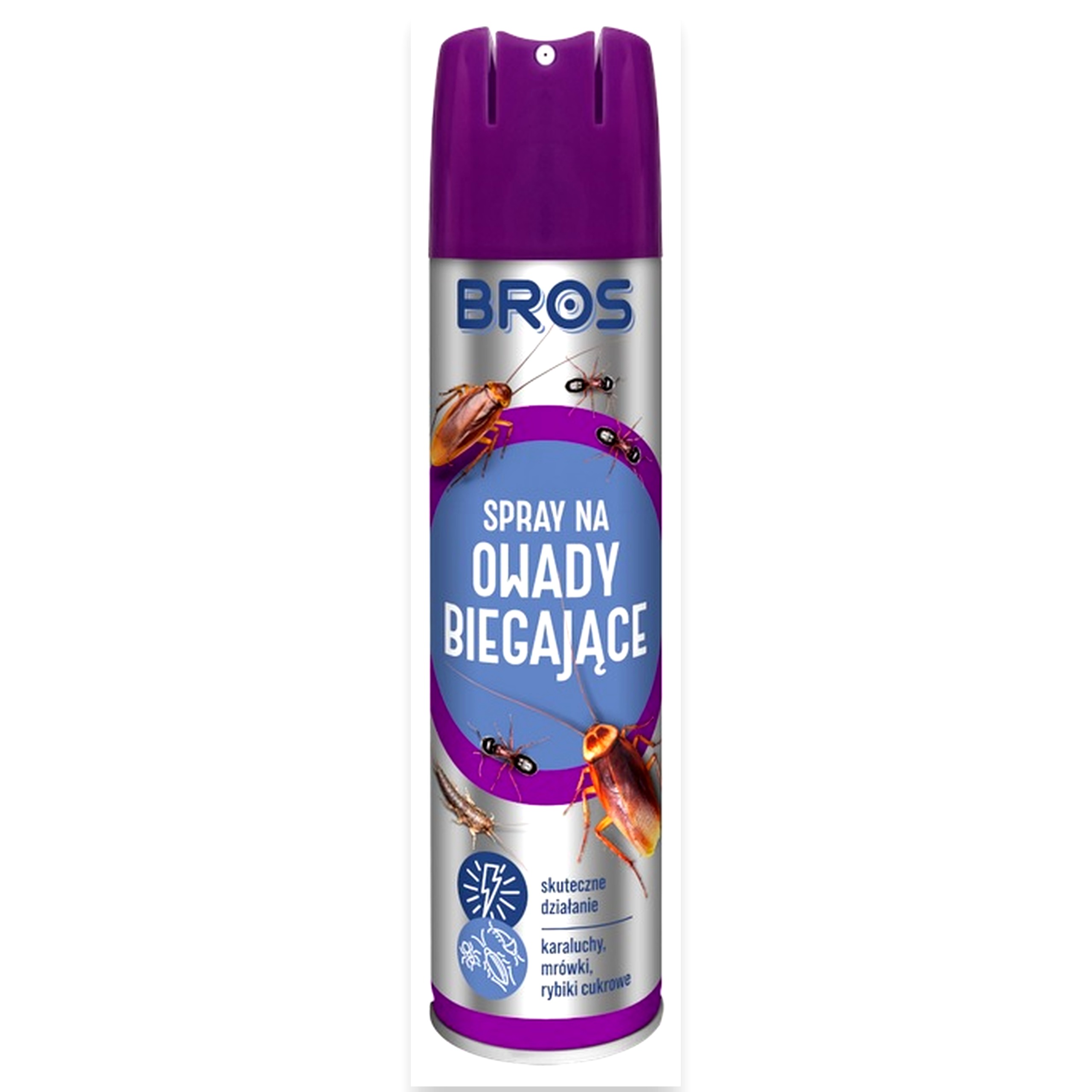 ba284312707449df27bc275431964e62.jpg Środek spray areozol na owady biegające 300ml Bros