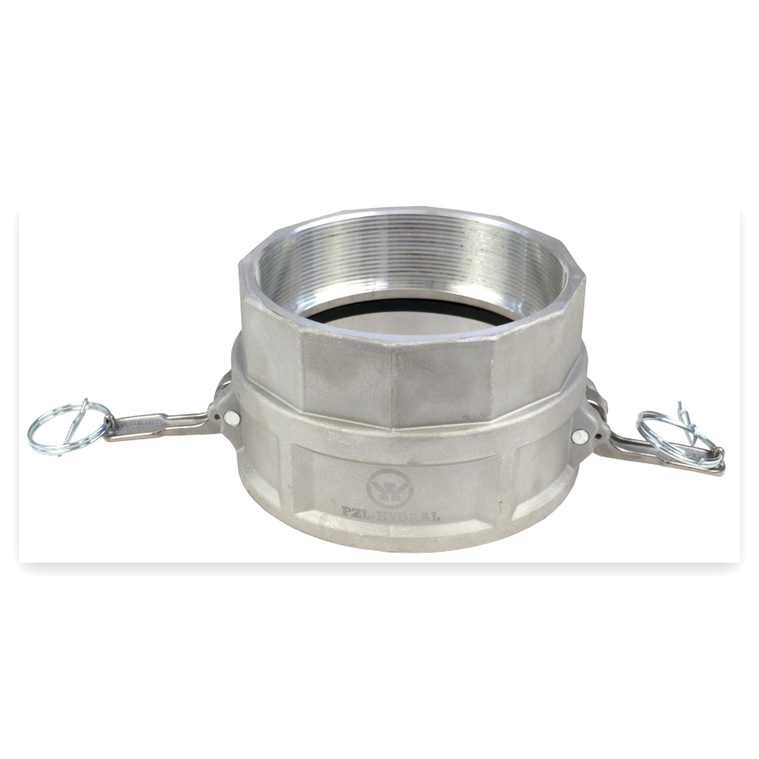 bafcc6844a7162956615b386c54d42b6.jpg Szybkozłącze Camlock coupling gniazdo Typ D aluminium 5" x 127 mm PZL
