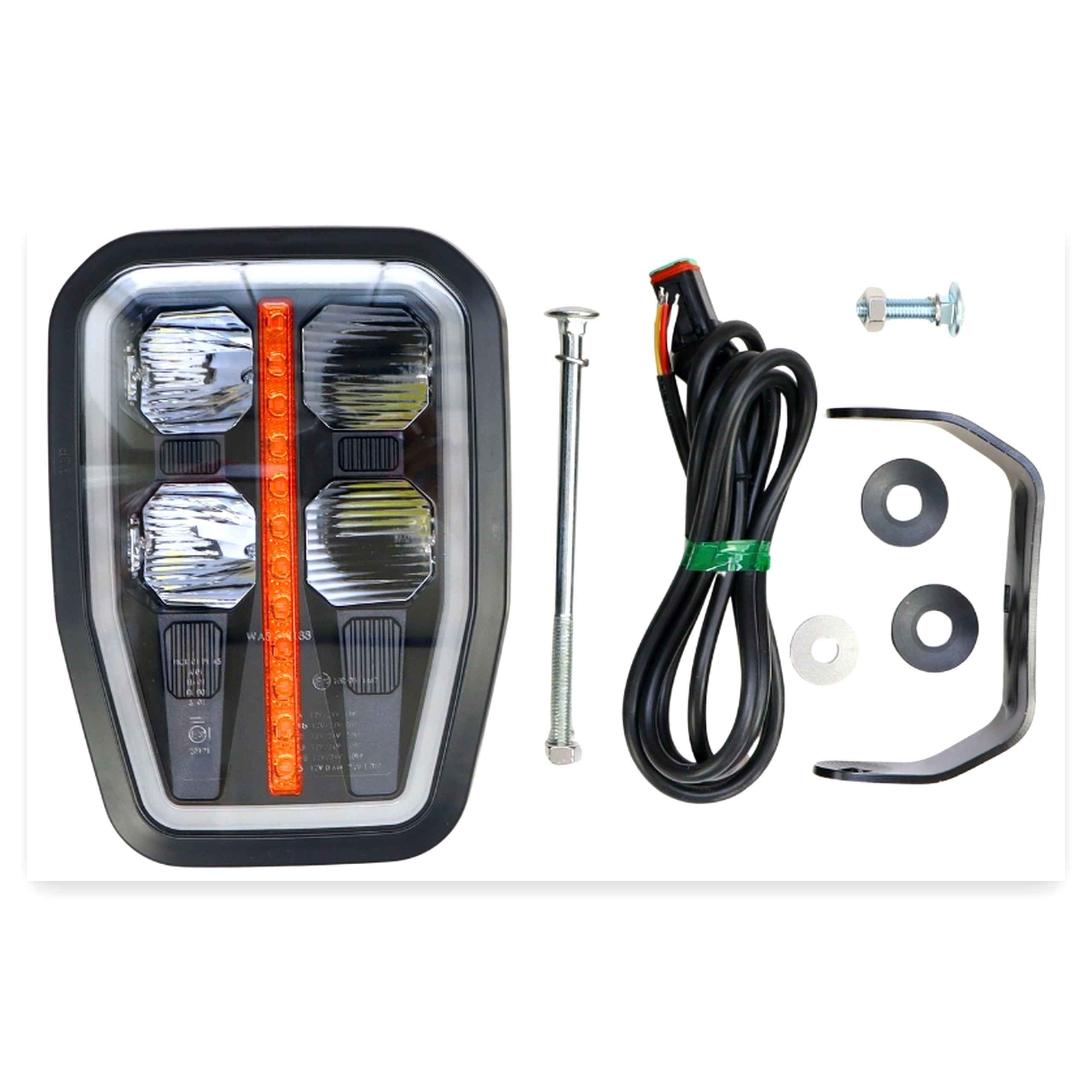 bc4cd2f090cc539bfca40cc0ec73a2ac.jpg Lampa zespolona, robocza przednia 6-funkcyjna prawa W188 JCB 12 V/24 V