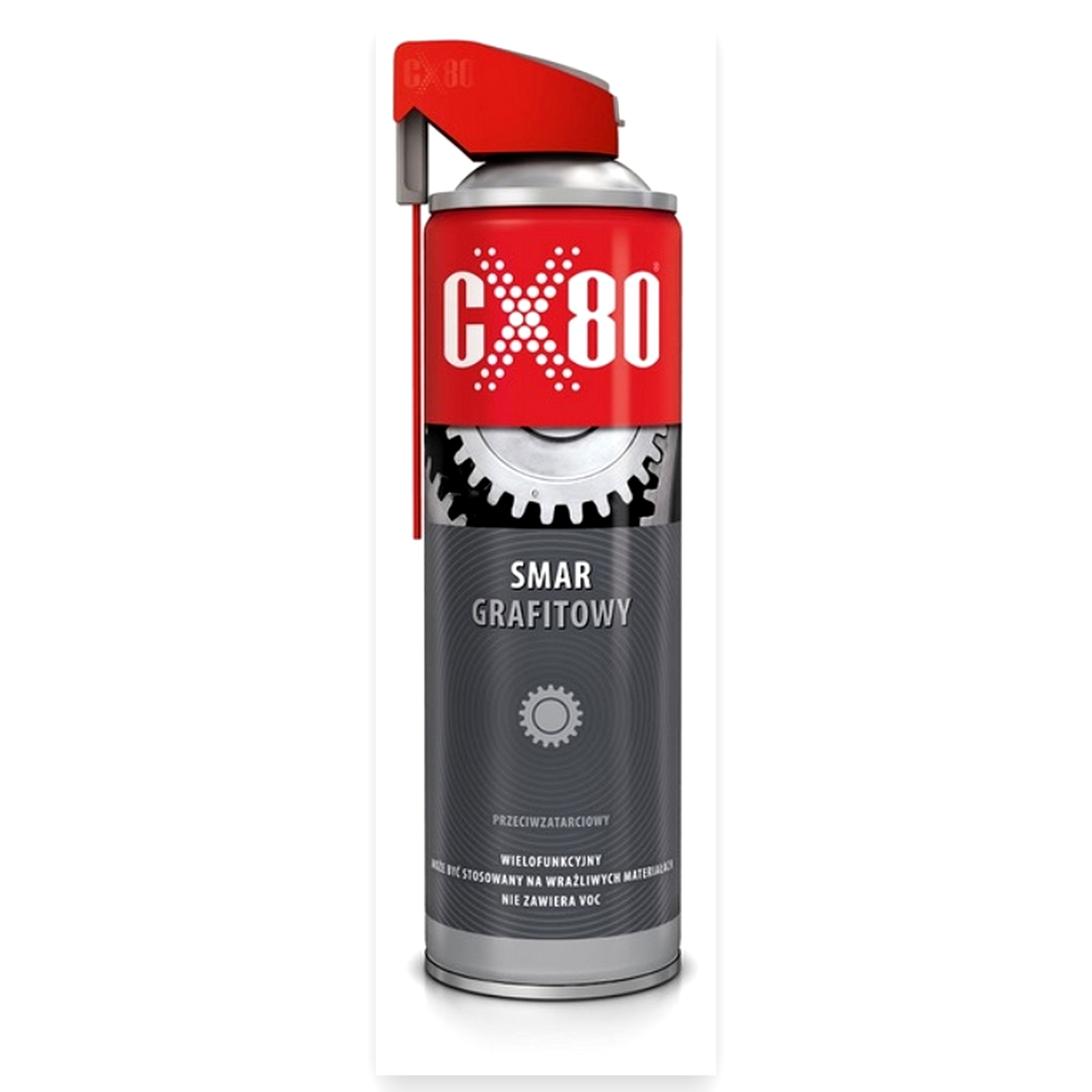 Profesjonalny smar litowo-wapniowy grafitowy z aplikatorem Duo-Spray