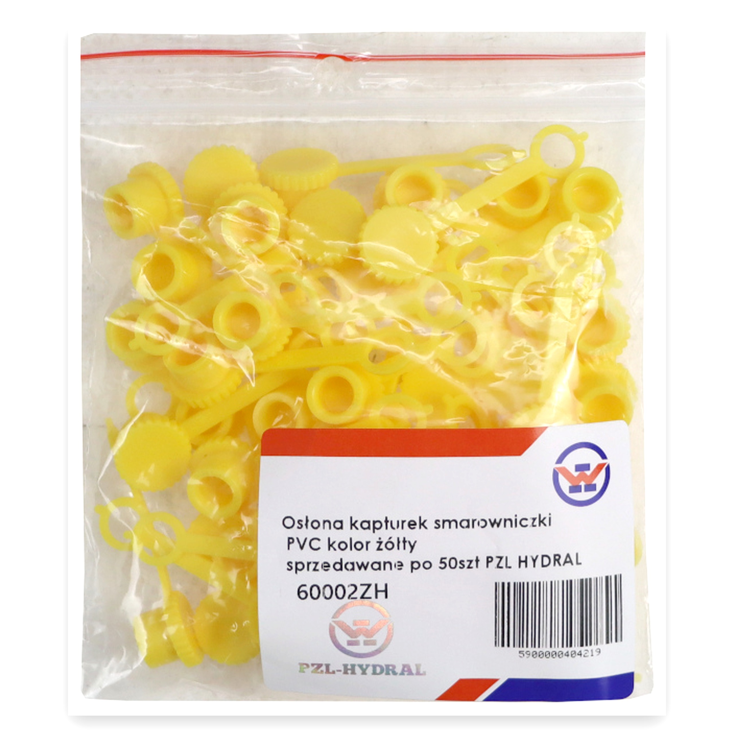 c0da8b8790abb203491f332952f1397b.jpg Osłona kapturek smarowniczki PVC kolor żółty sprzedawane po 50szt PZL HYDRAL widoczna cena za 1 sztukę