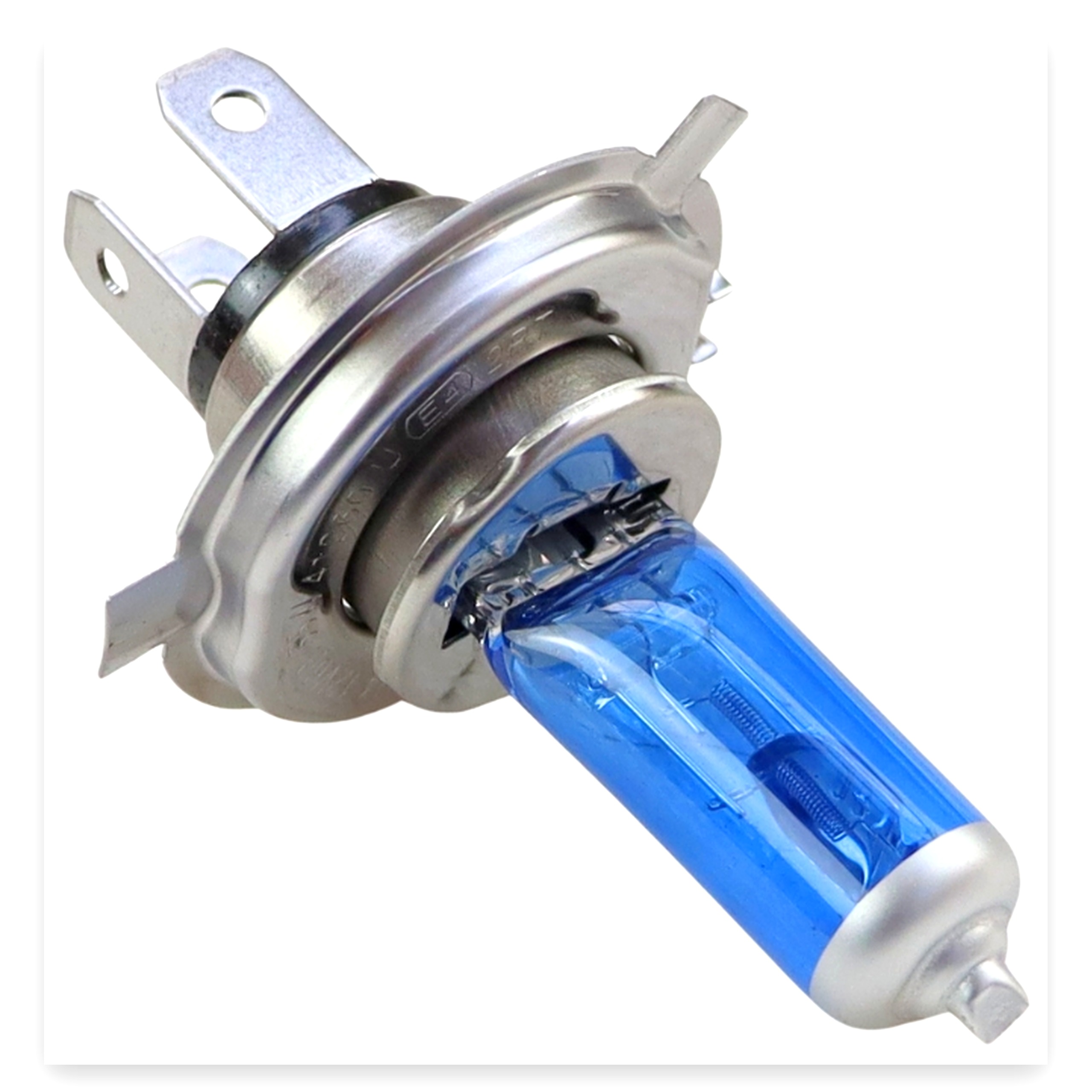 c2116325234a399b72e594f2c2d2e53a.jpg Żarówka H-4 12 V W P43t Xenon white z homologacją