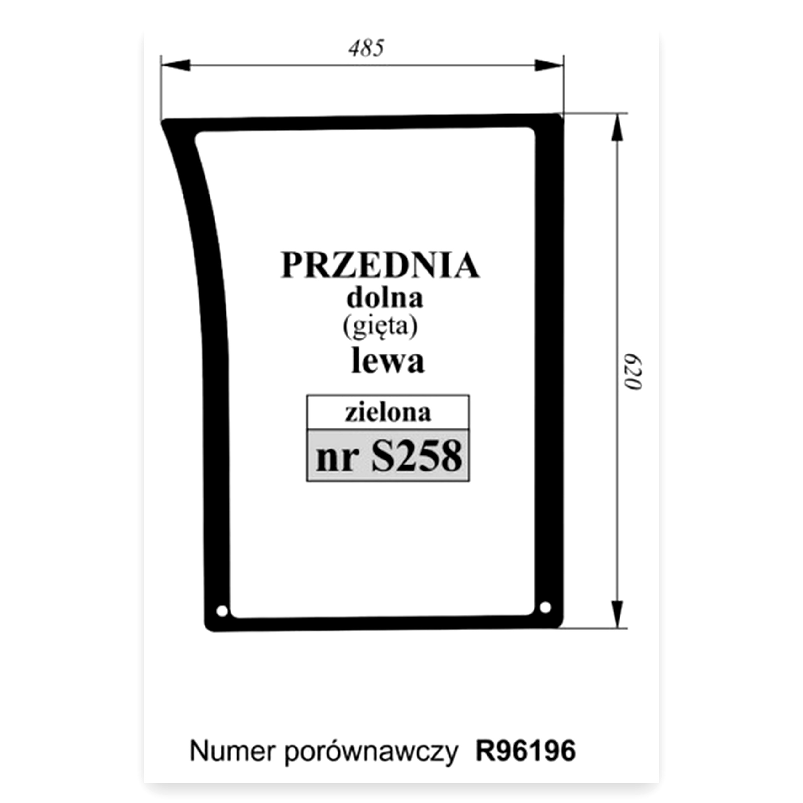 c250e44e316610438928e1720218de2c.jpg Szyba przednia dolna do ciągnika John Deere 7200