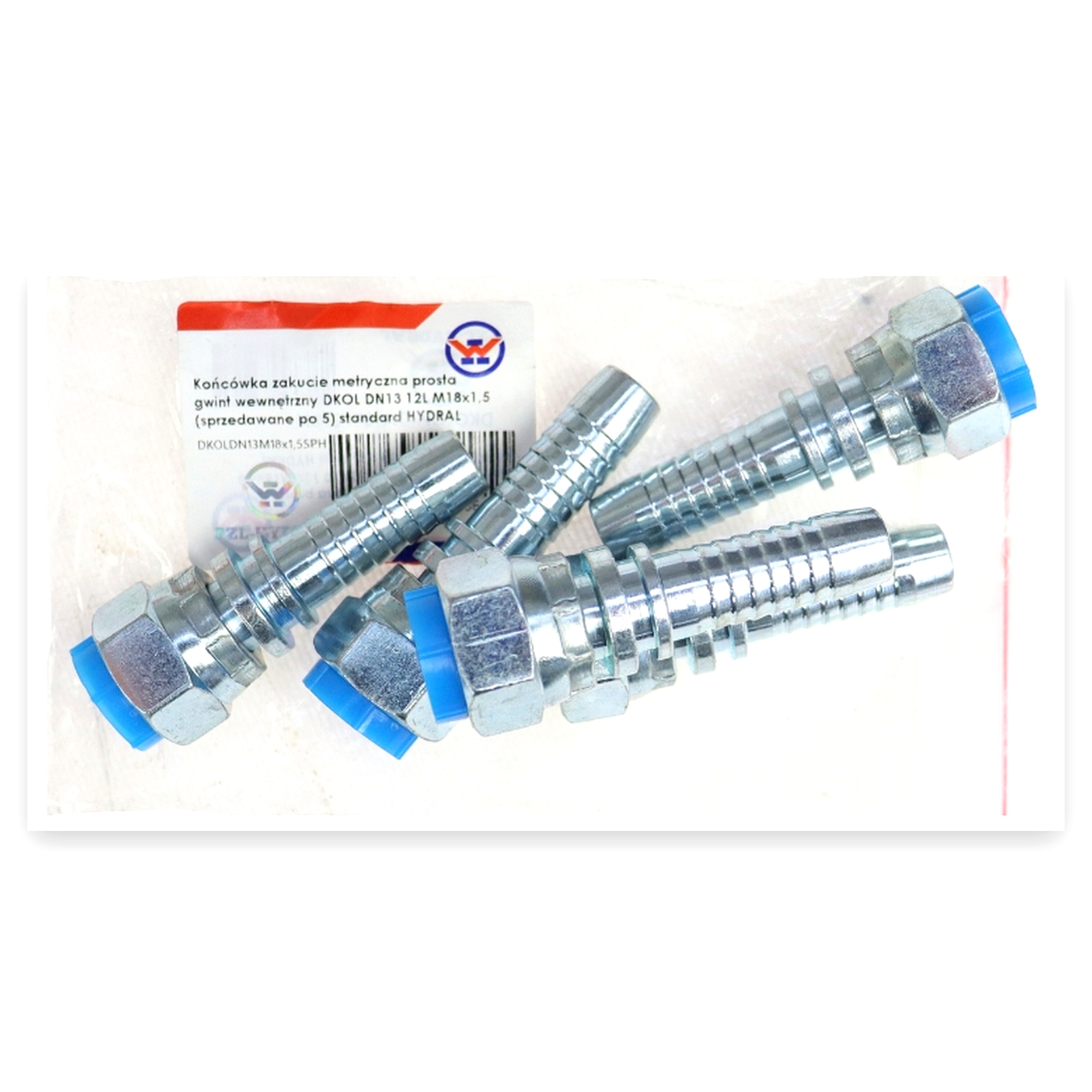 c40b8edac6035ba09d1b7ba4ef4ec7d1.jpg Końcówka zakucie metryczna prosta gwint wewnętrzny DKOL DN13 12L M18x1,5 (sprzedawane po 5) standard HYDRAL widoczna cena za 1 szt