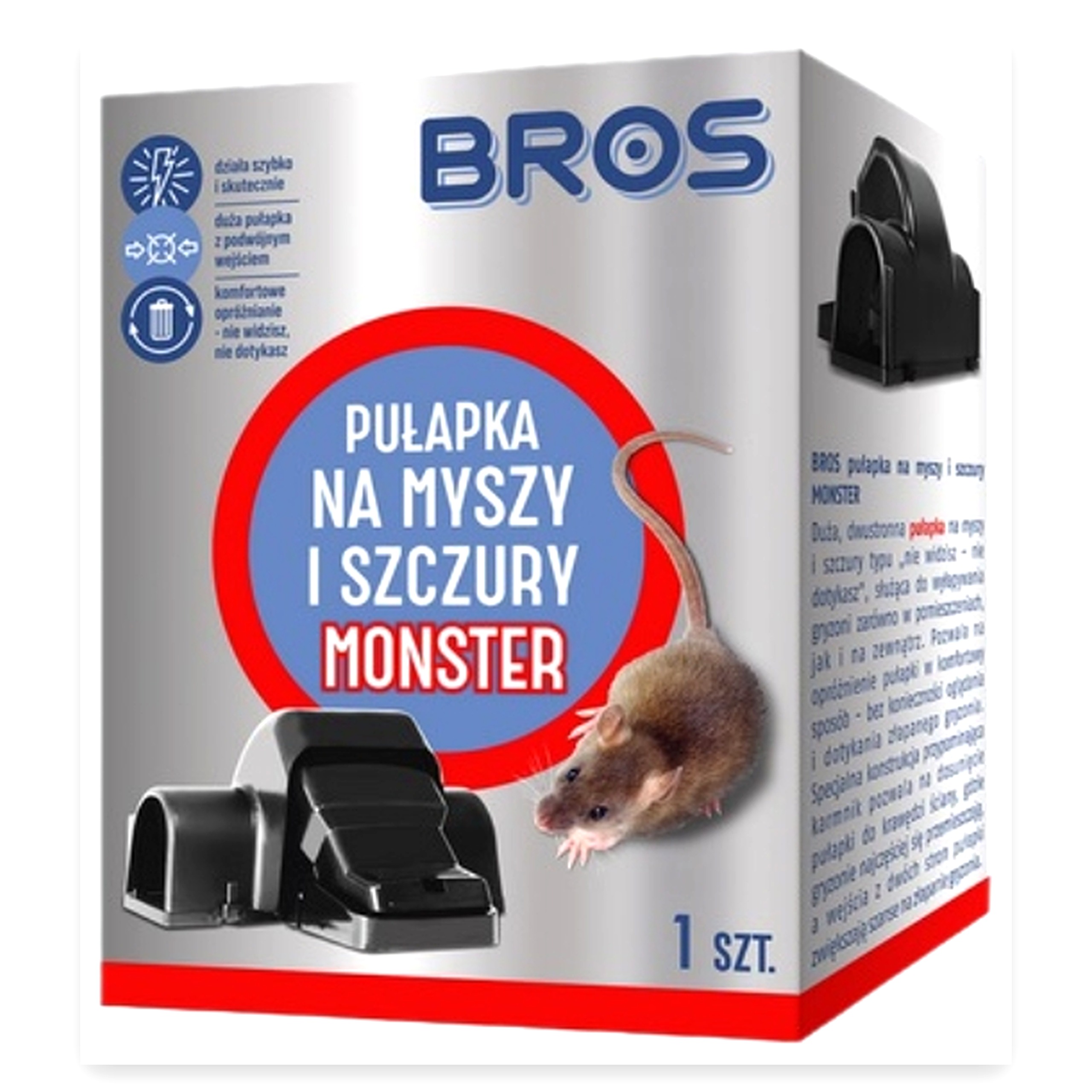 c6ee50c90d4b699ccd0db00b23235d53.jpg Pułapka, łapka na myszy i szczury Monster Bros