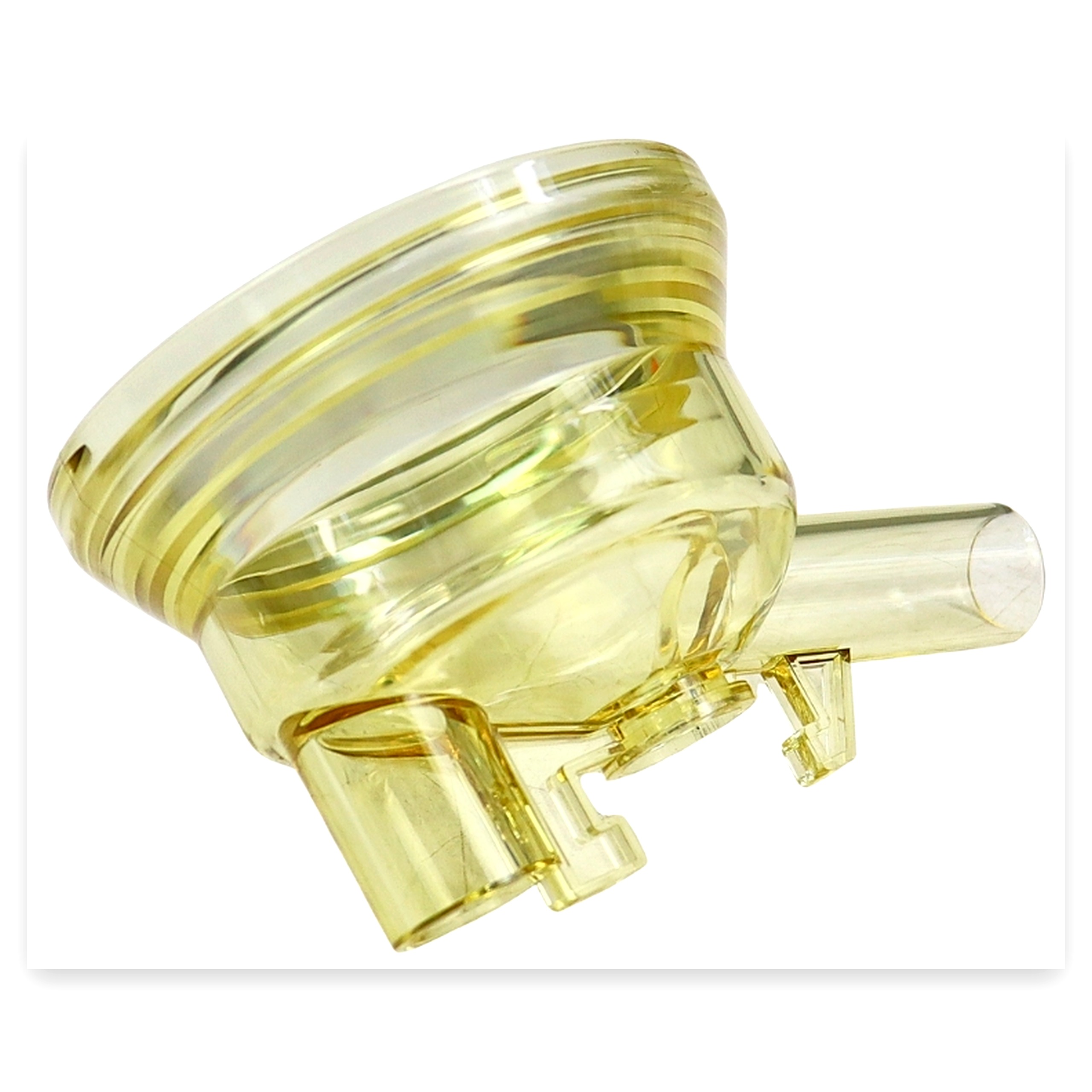 ca1fbadedaff9d384ac35eeb6263808c.jpg Korpus dolny przeźroczysty kolektora 150ml (wylot 16 mm) zamiennik