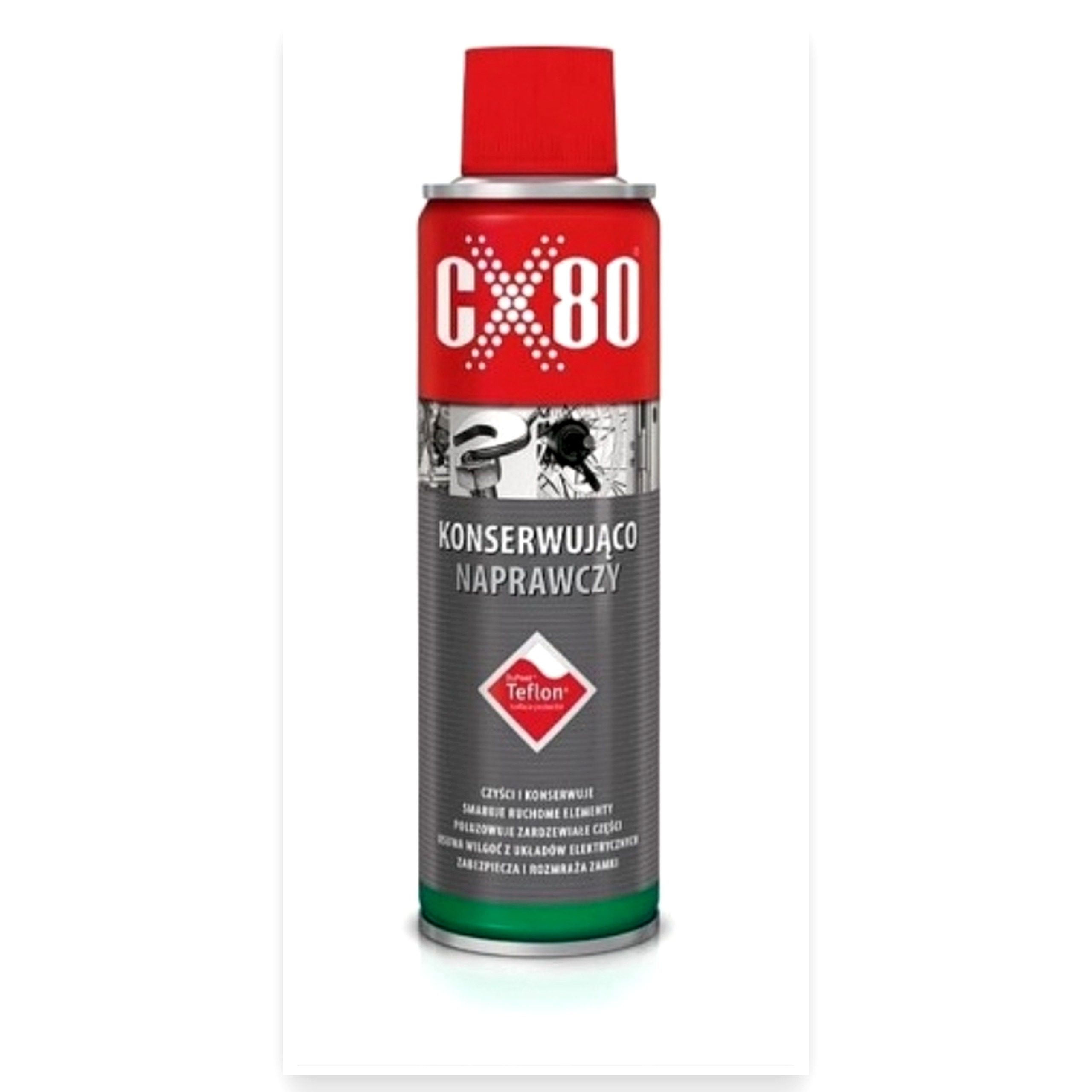 Preparat płyn konserwująco - naprawczy Teflon 250ml w spray CX-80